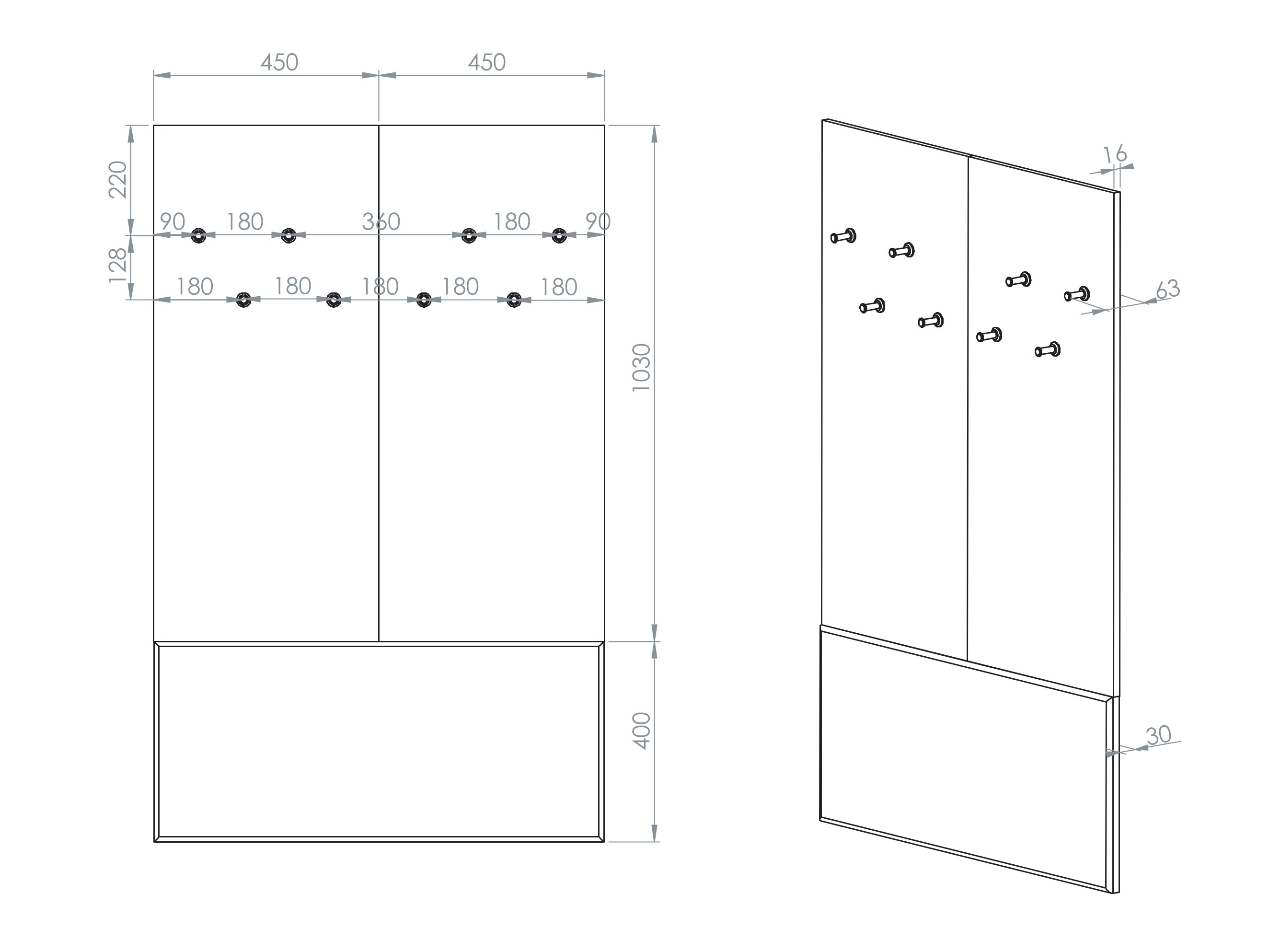 Coat rack Tivorlo 101