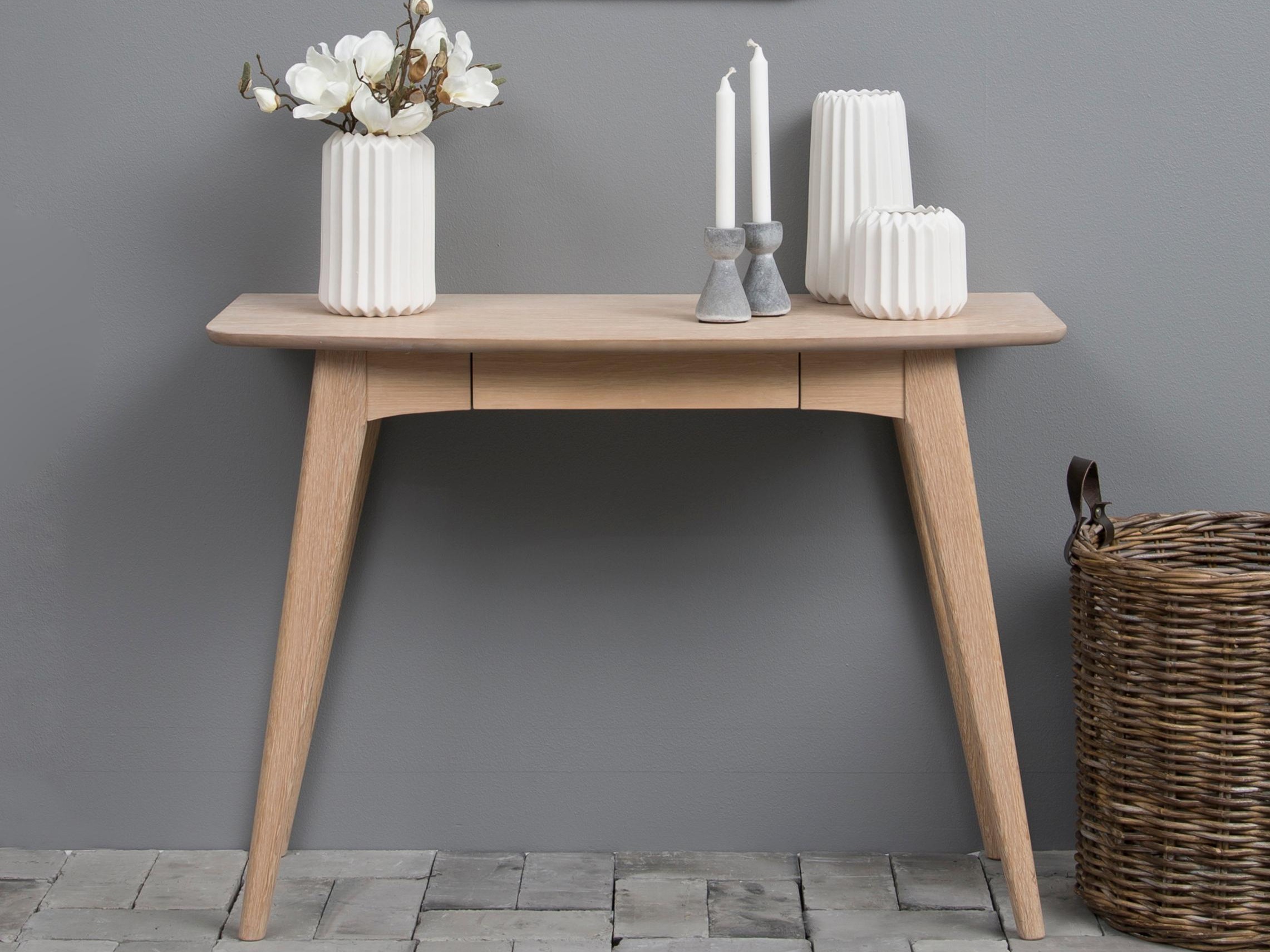 Desk Norsica 980 (Bleached oak)