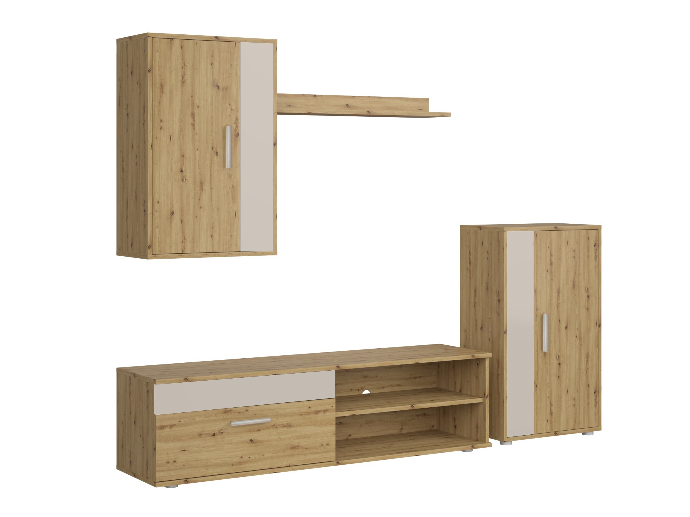 Living room set Houston 2087 (Artisan oak + Cashmere)