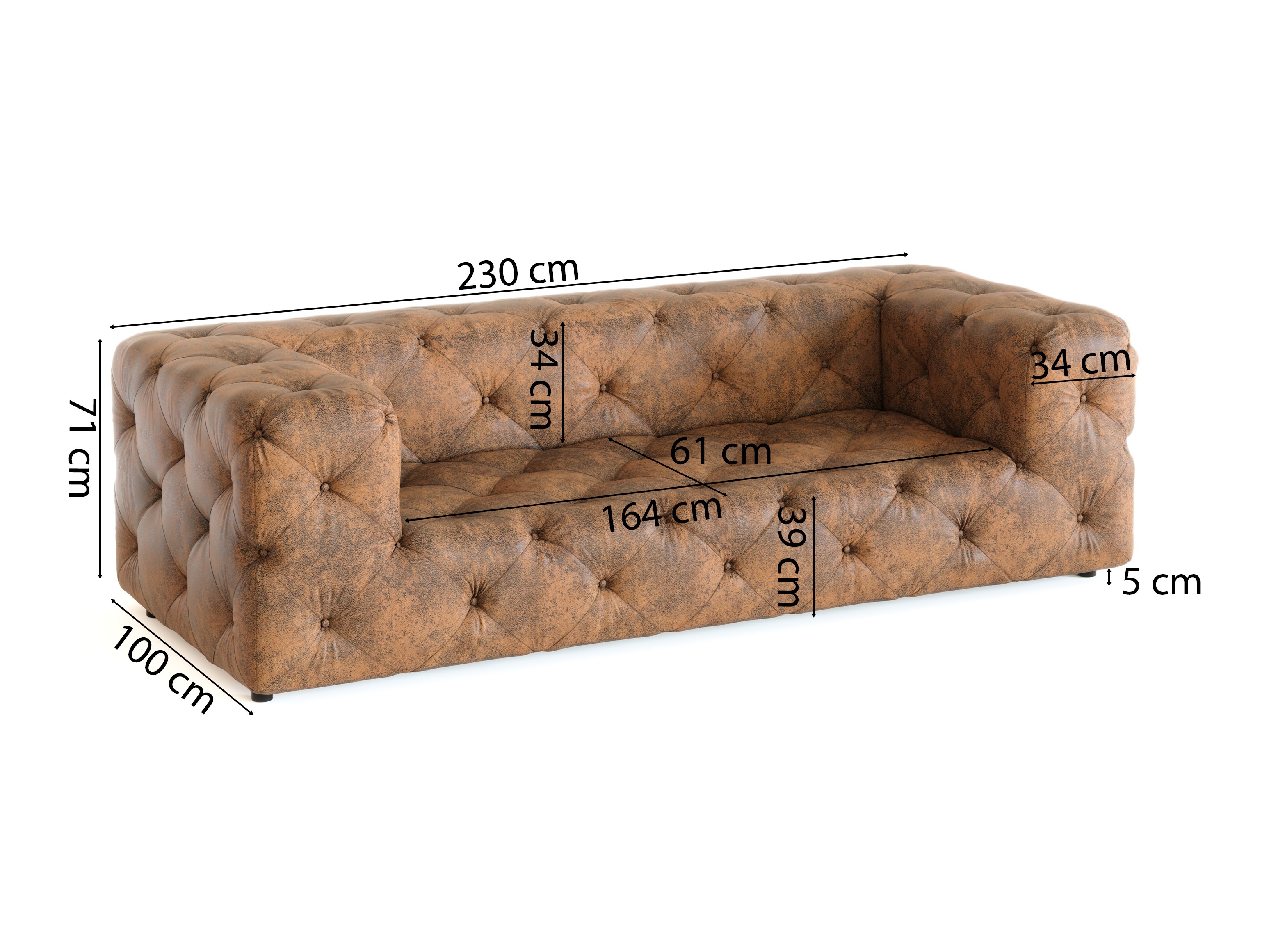 Sofa Tenvira 101 (Gobi 03)