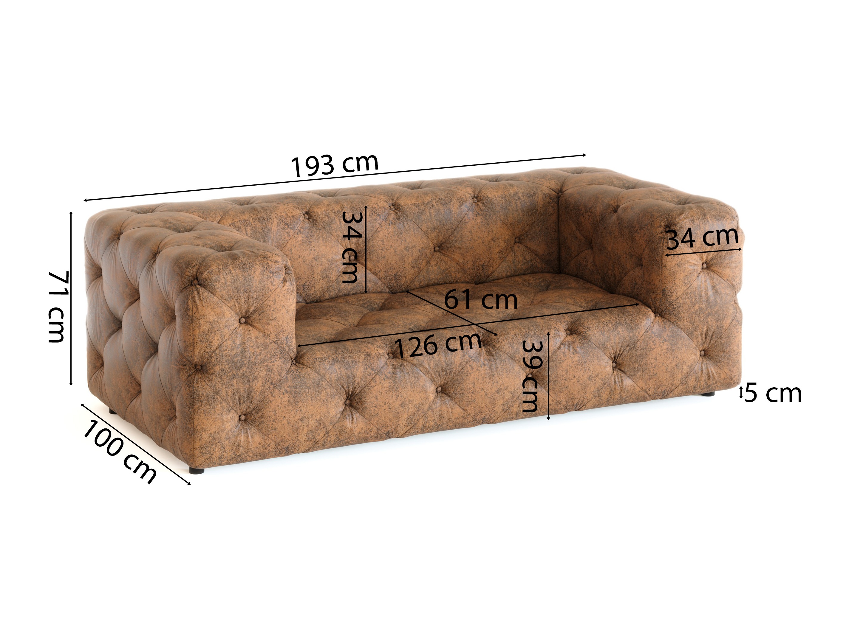 Sofa Tenvira 102 (Gobi 03)