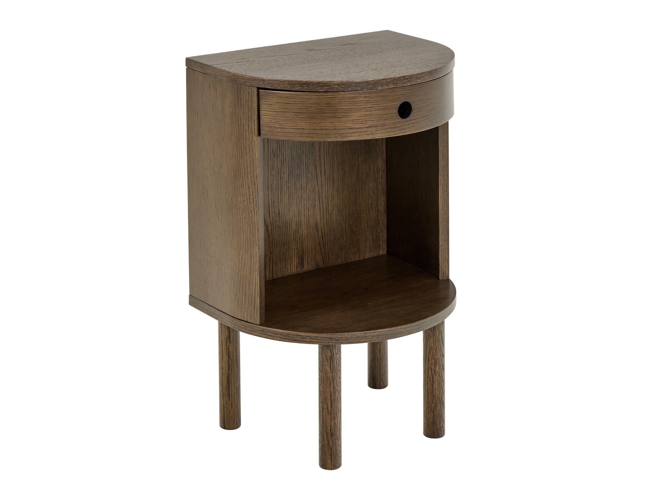 Bedside table Norsica 987 (Dark oak)