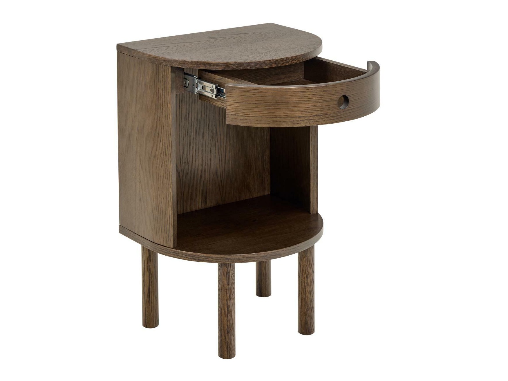 Bedside table Norsica 987 (Dark oak)
