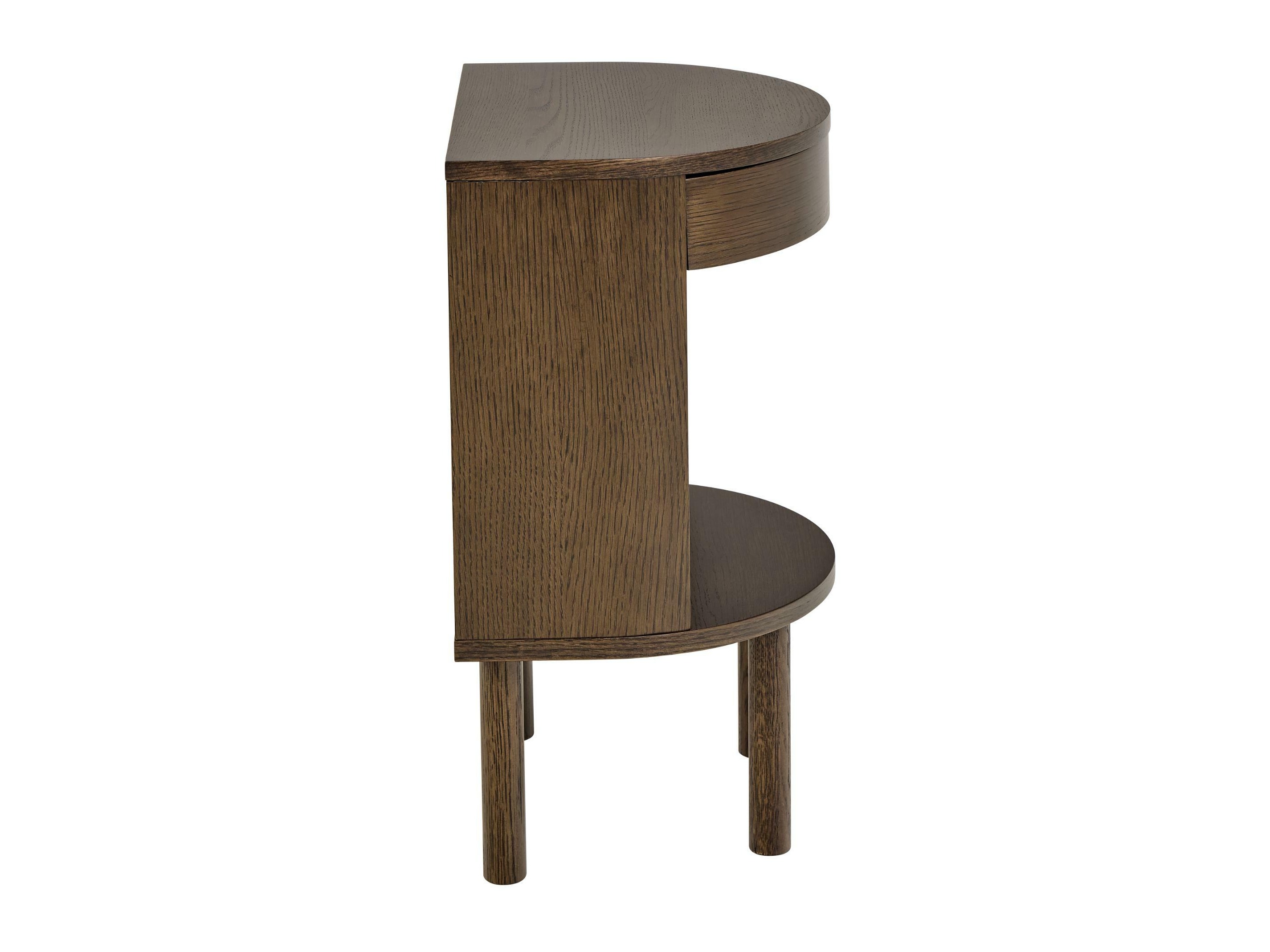 Bedside table Norsica 987 (Dark oak)