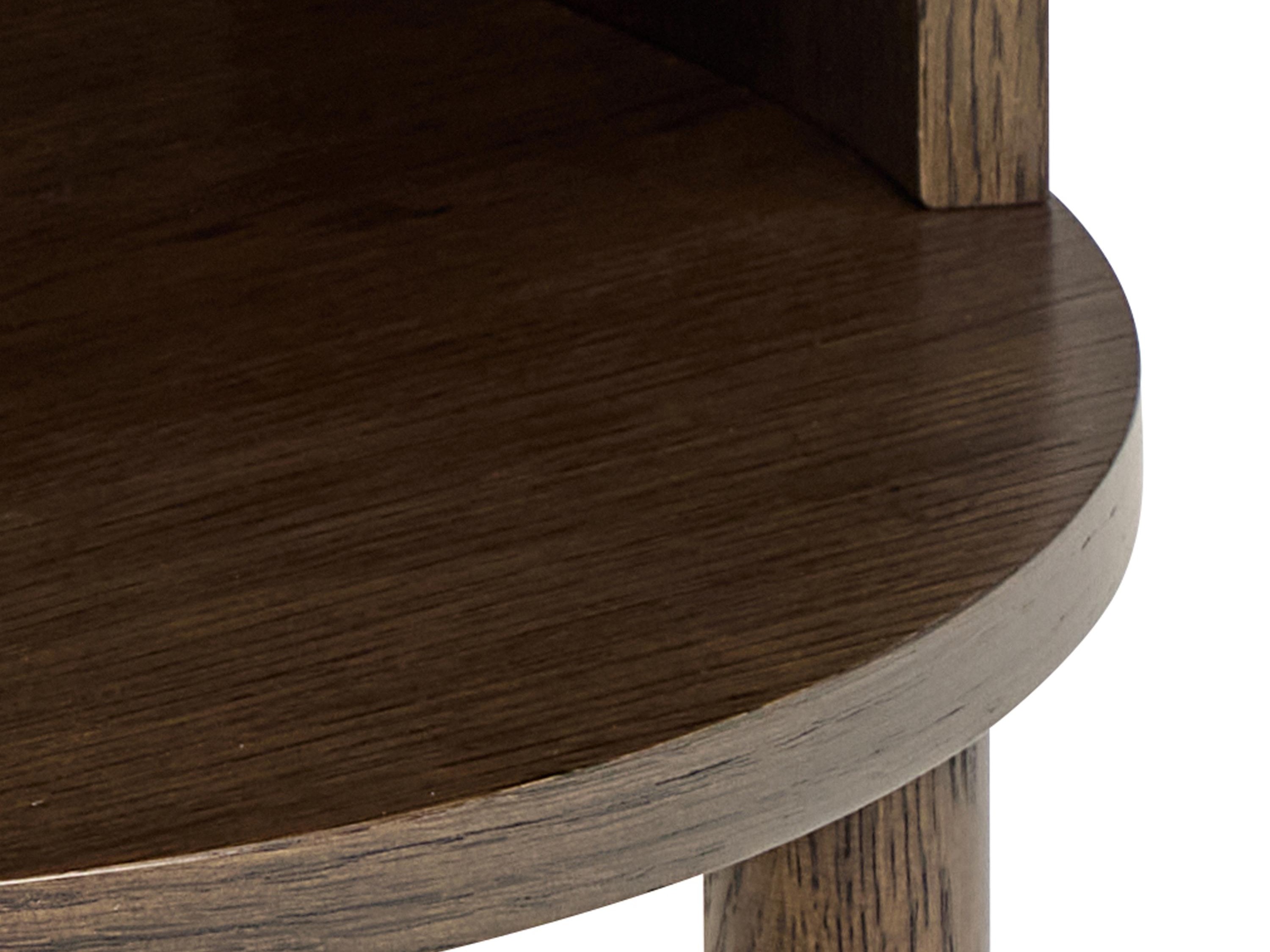 Bedside table Norsica 987 (Dark oak)