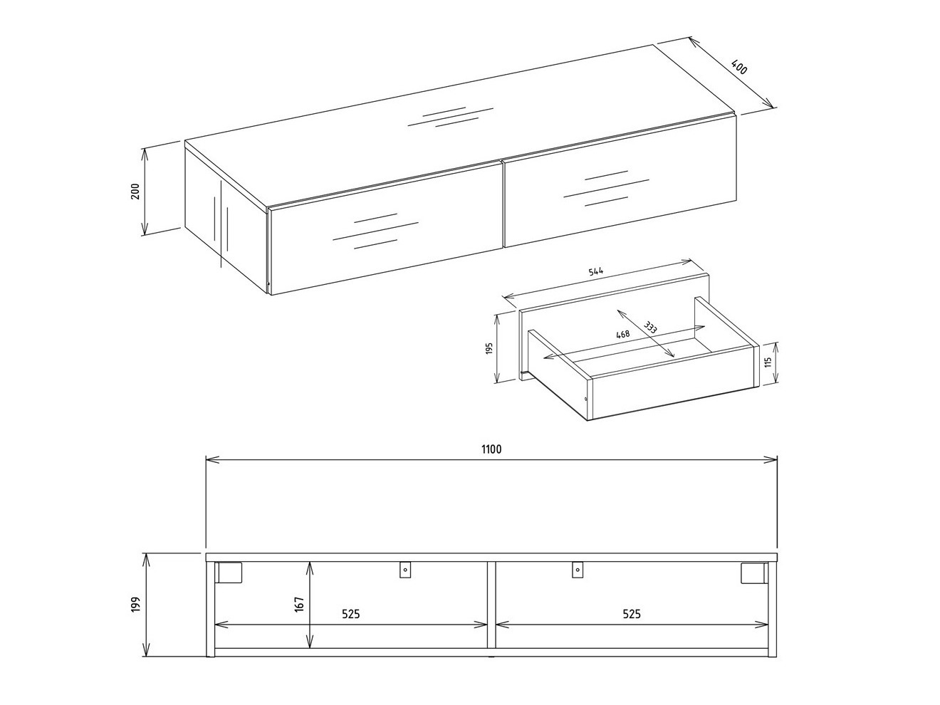 Console table Mandeville 341 (Cashmere)