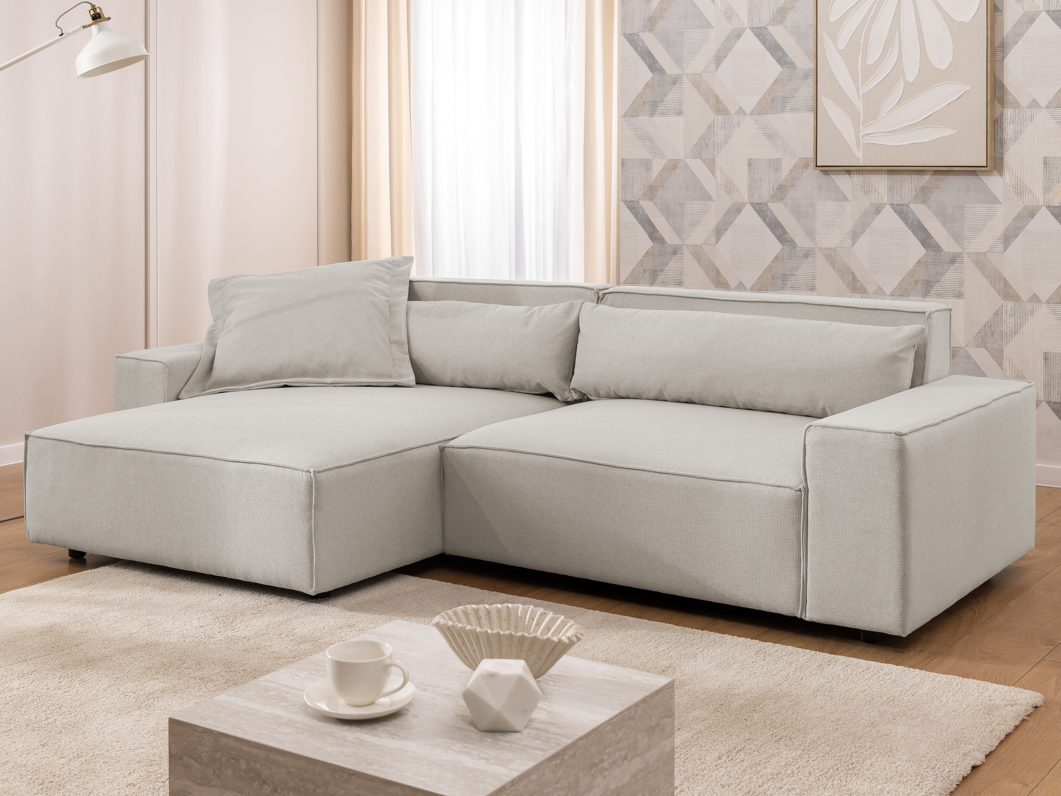 Corner sofa Rocklin 113 (Barrel 03)