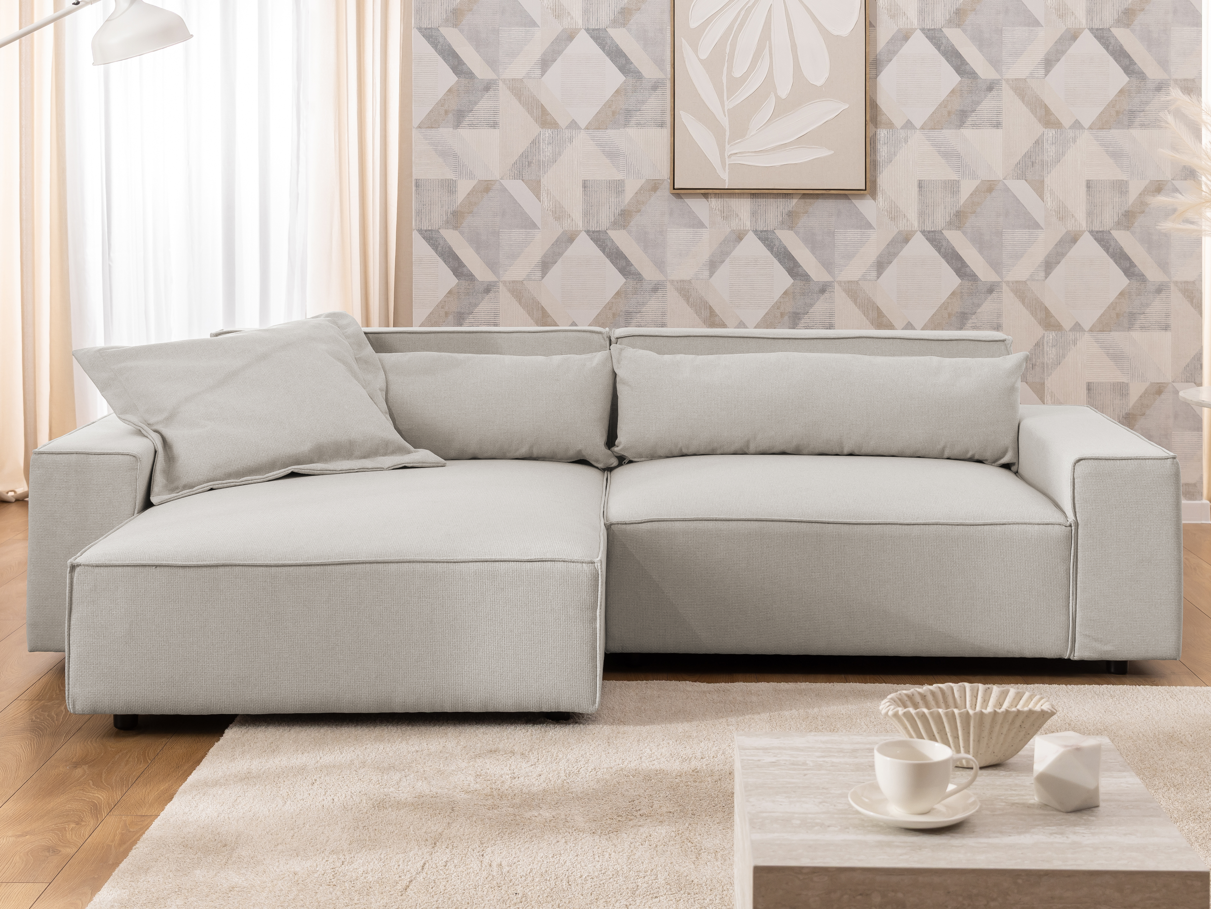 Corner sofa Rocklin 113 (Barrel 03)