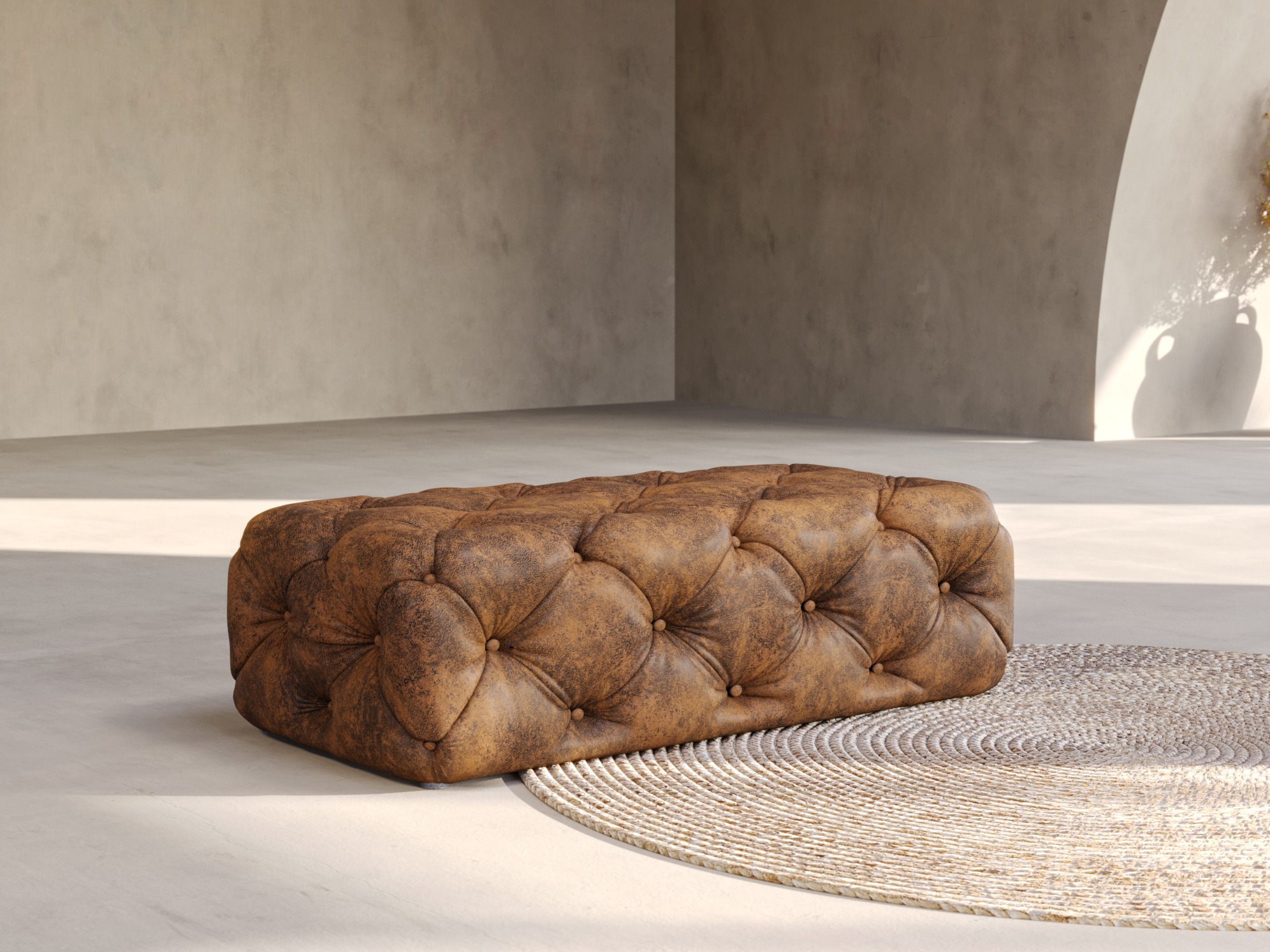 Upholstered bench Tenvira 103 (Gobi 03)