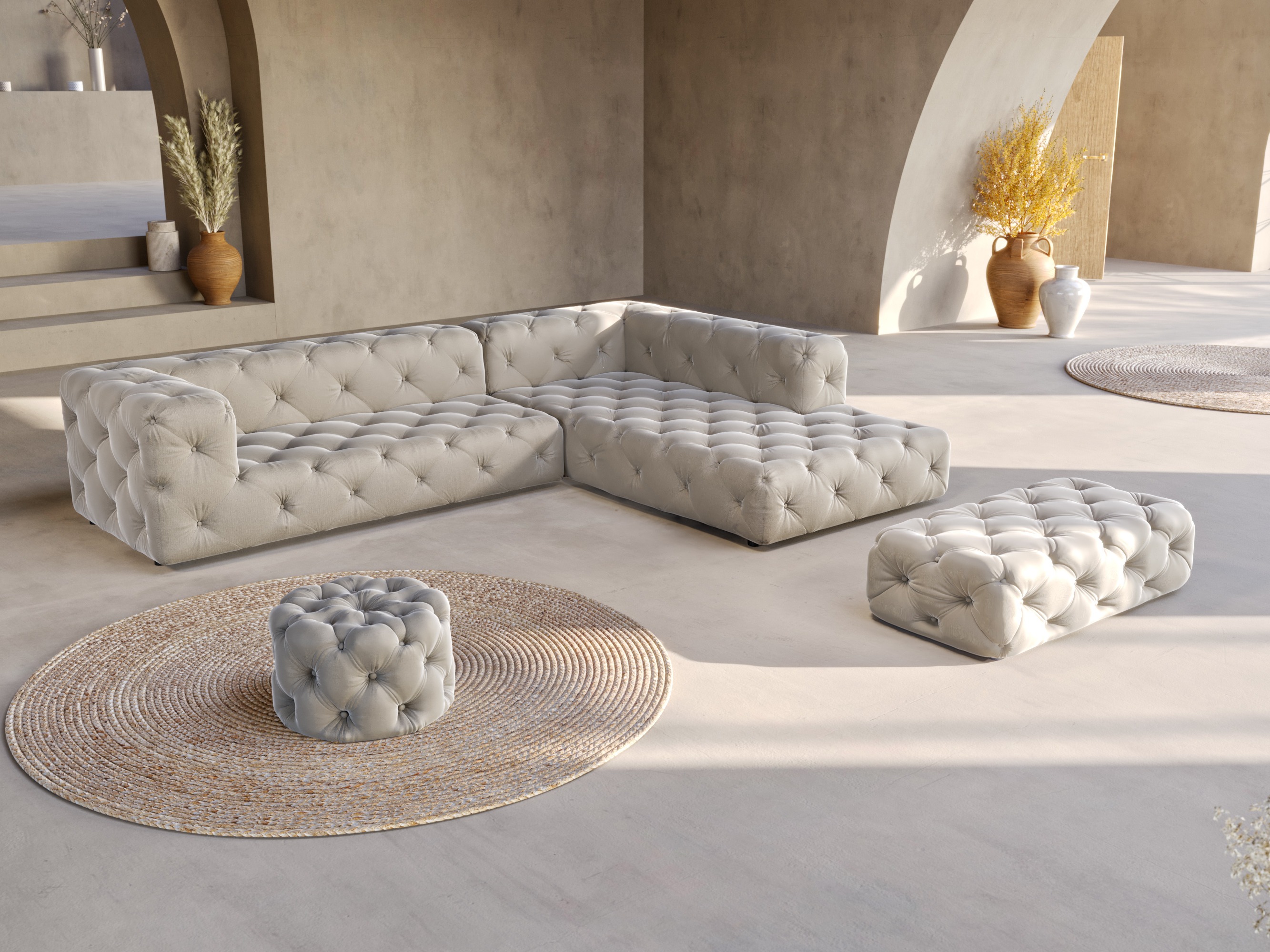 Upholstered bench Tenvira 103 (Riviera 21)
