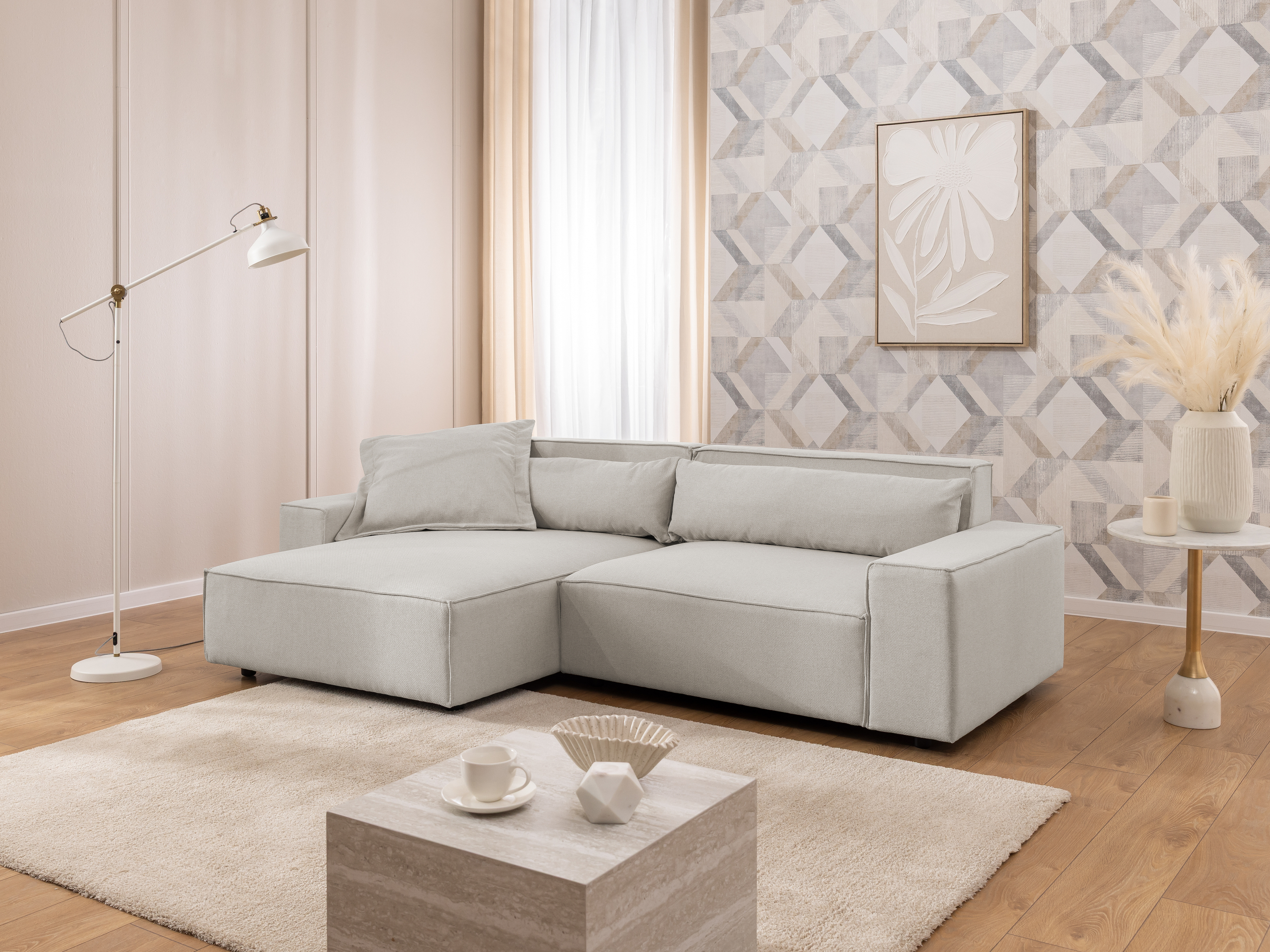 Corner sofa Rocklin 113 (Barrel 03)