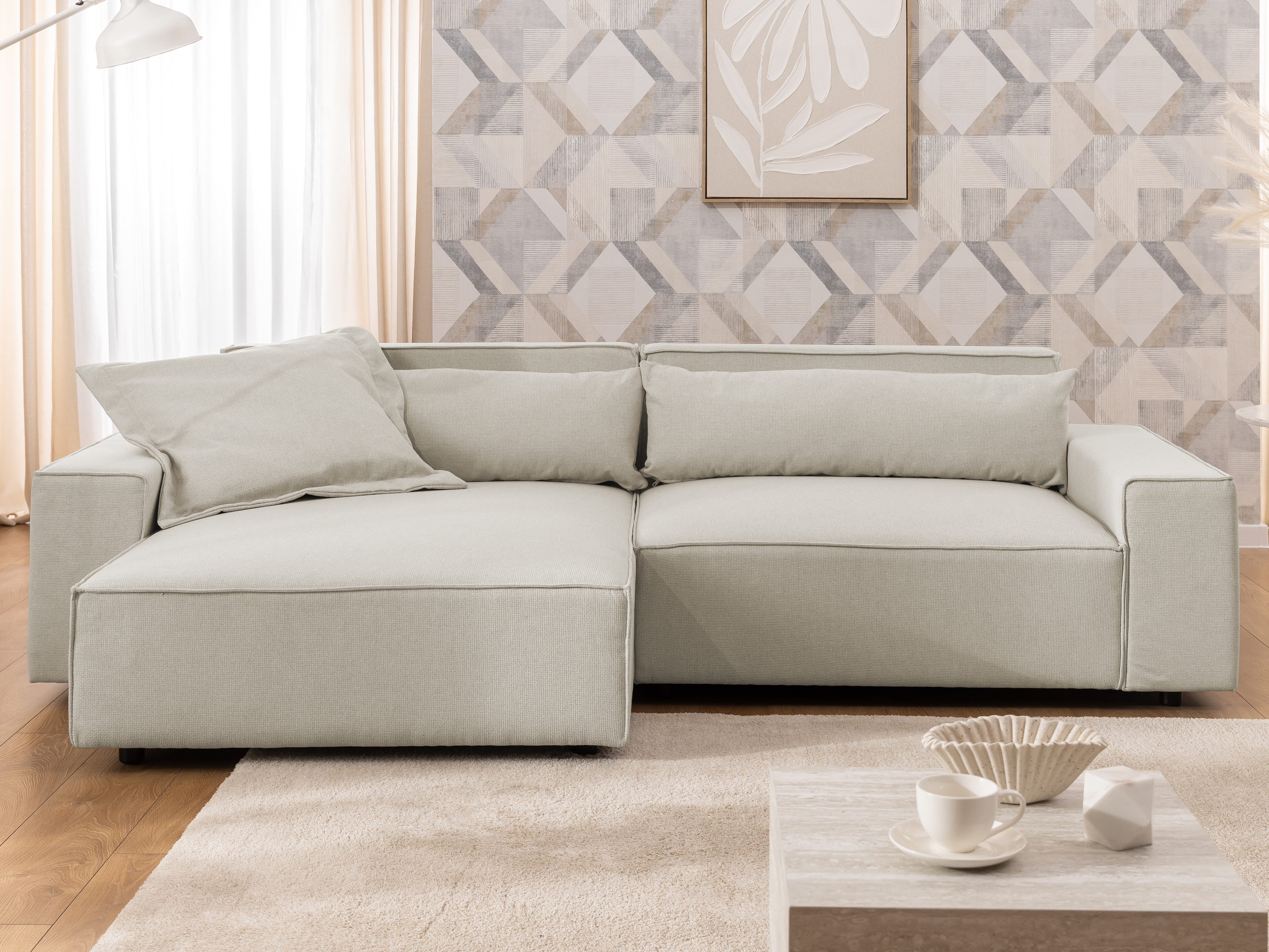 Corner sofa Rocklin 113 (Barrel 04)