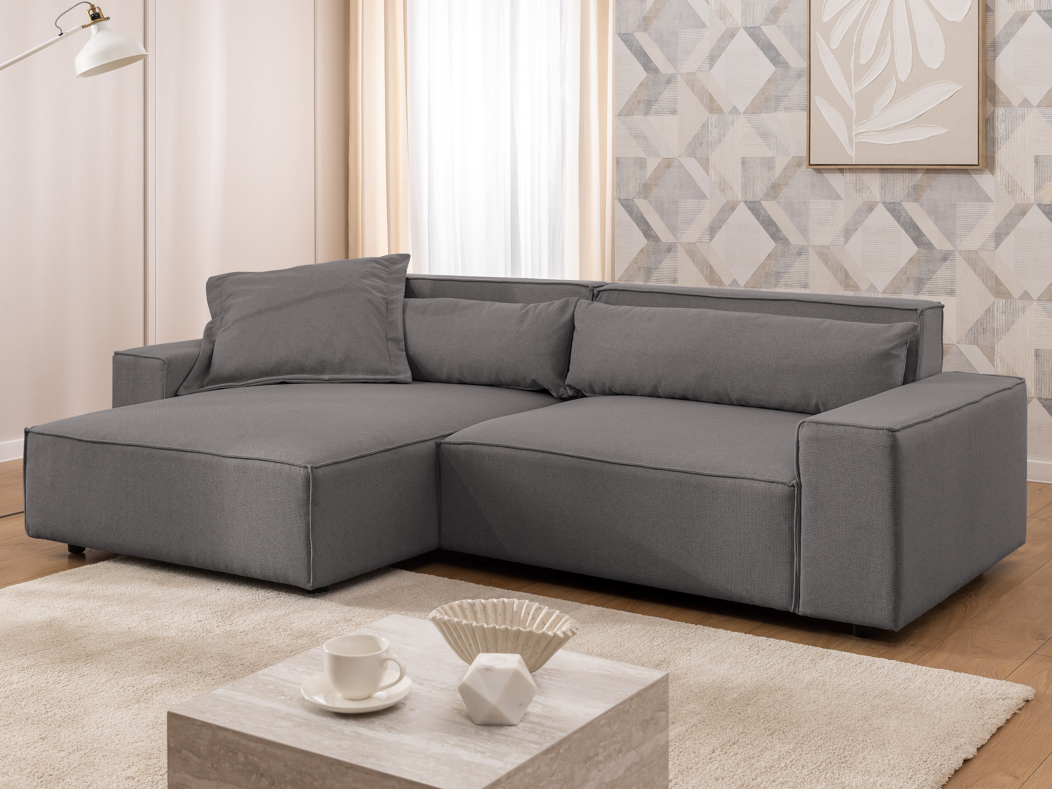 Corner sofa Rocklin 113 (Barrel 90)
