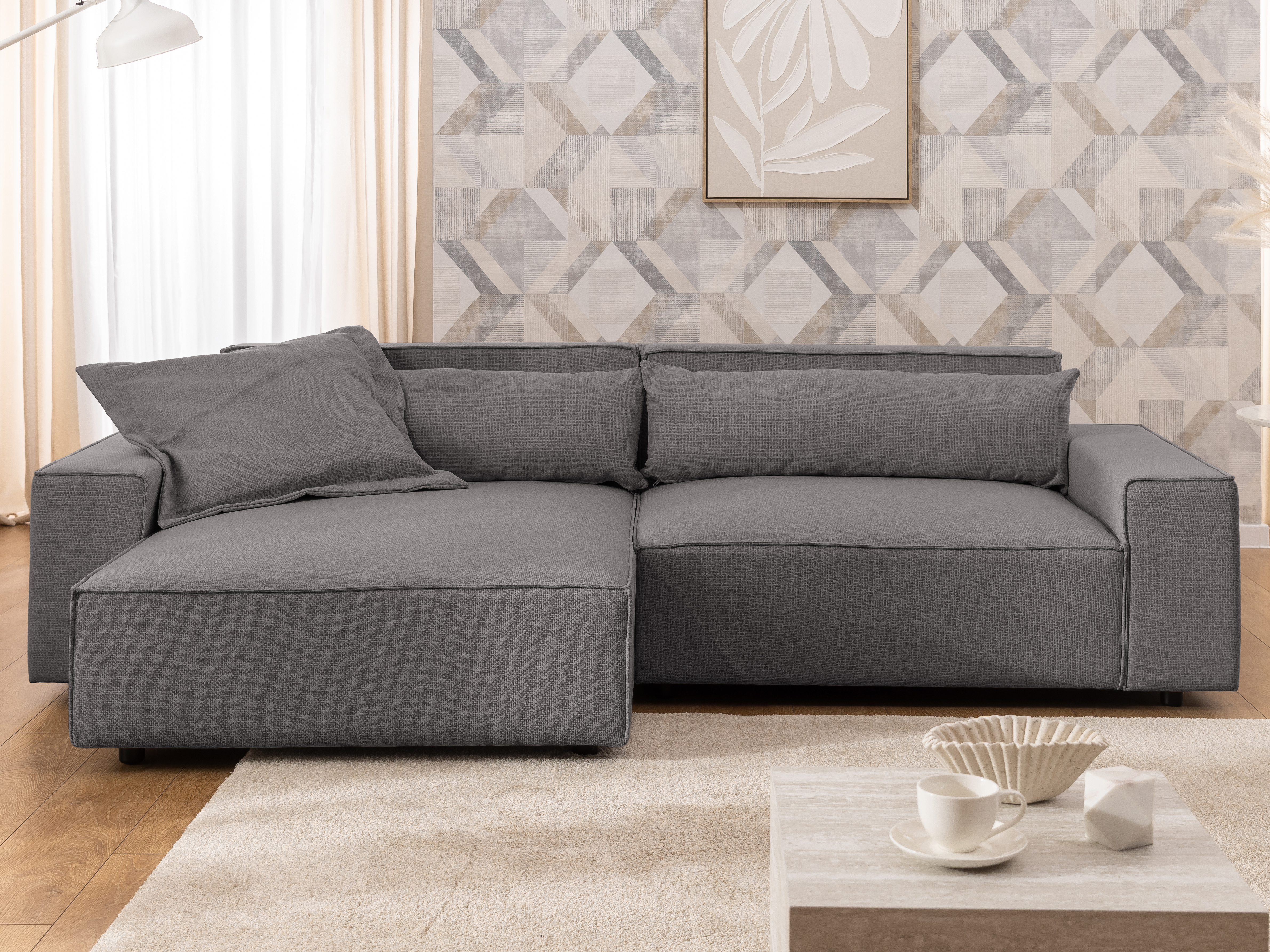 Corner sofa Rocklin 113 (Barrel 90)