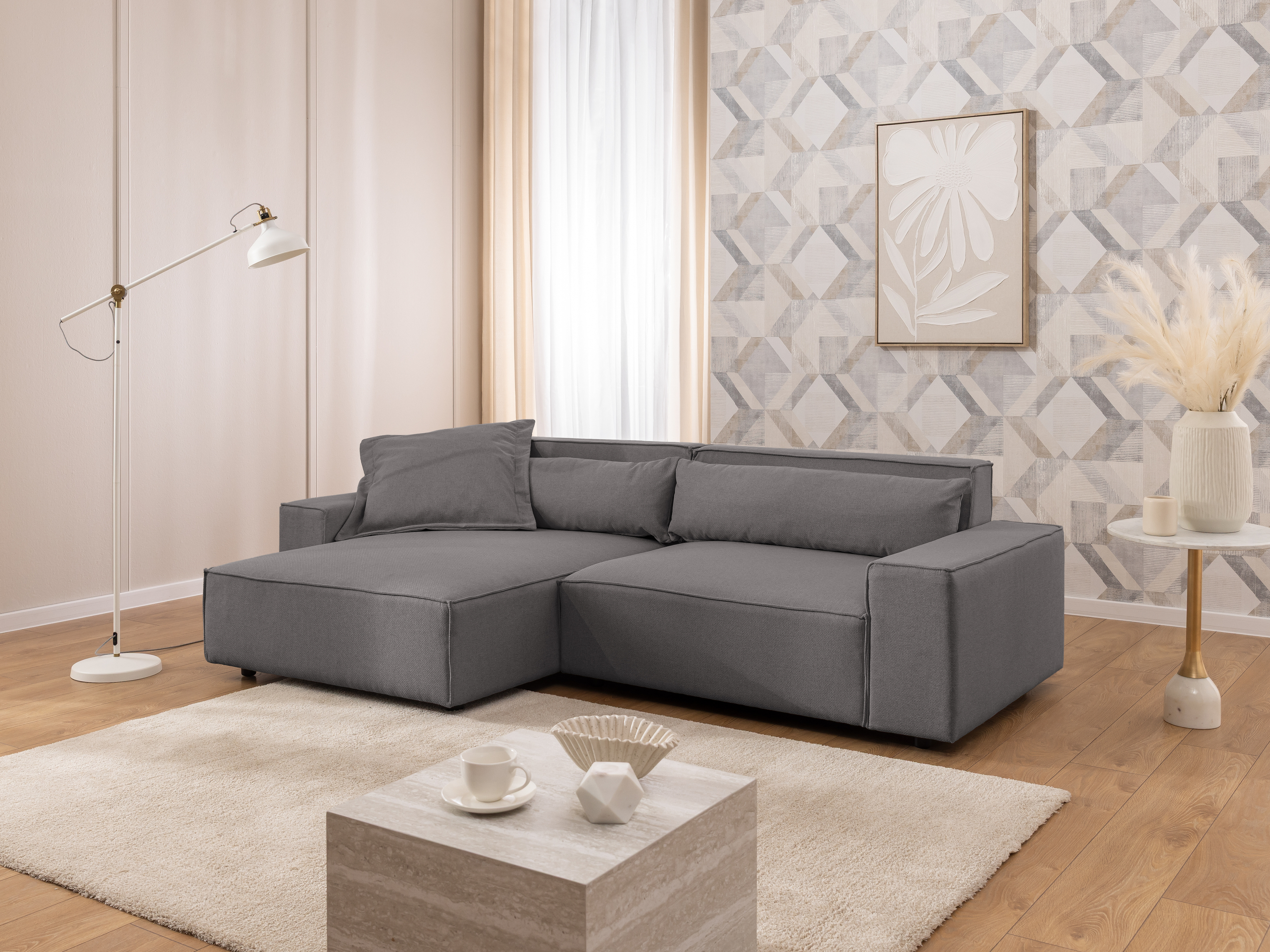 Corner sofa Rocklin 113 (Barrel 90)