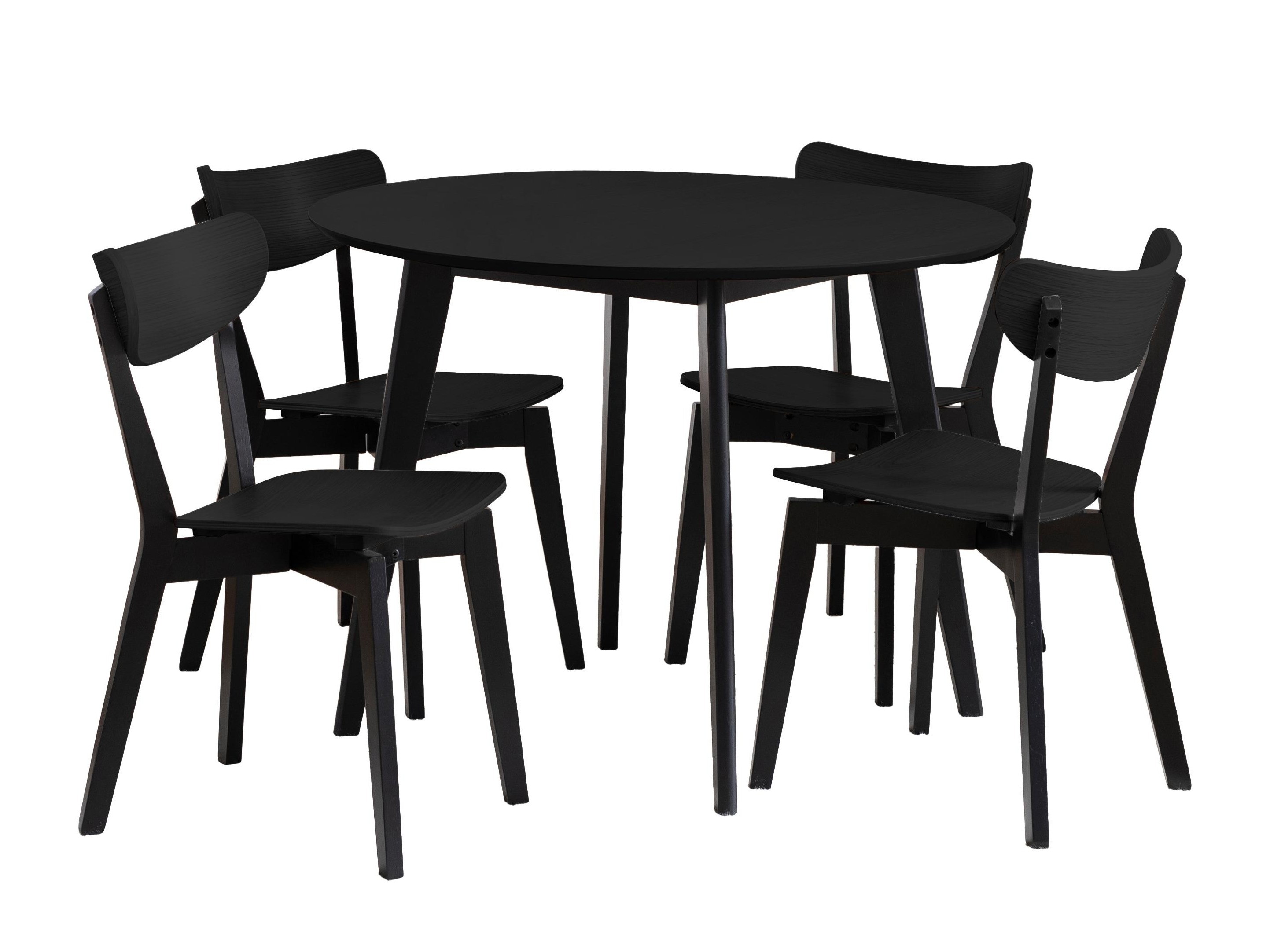 Dining set Norsica 992 (Black)