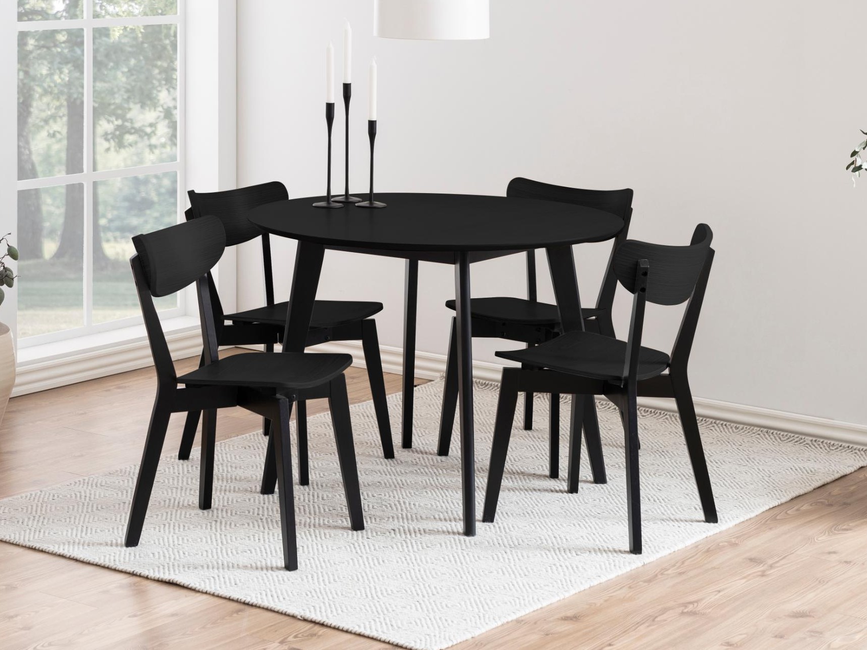 Dining set Norsica 992 (Black)