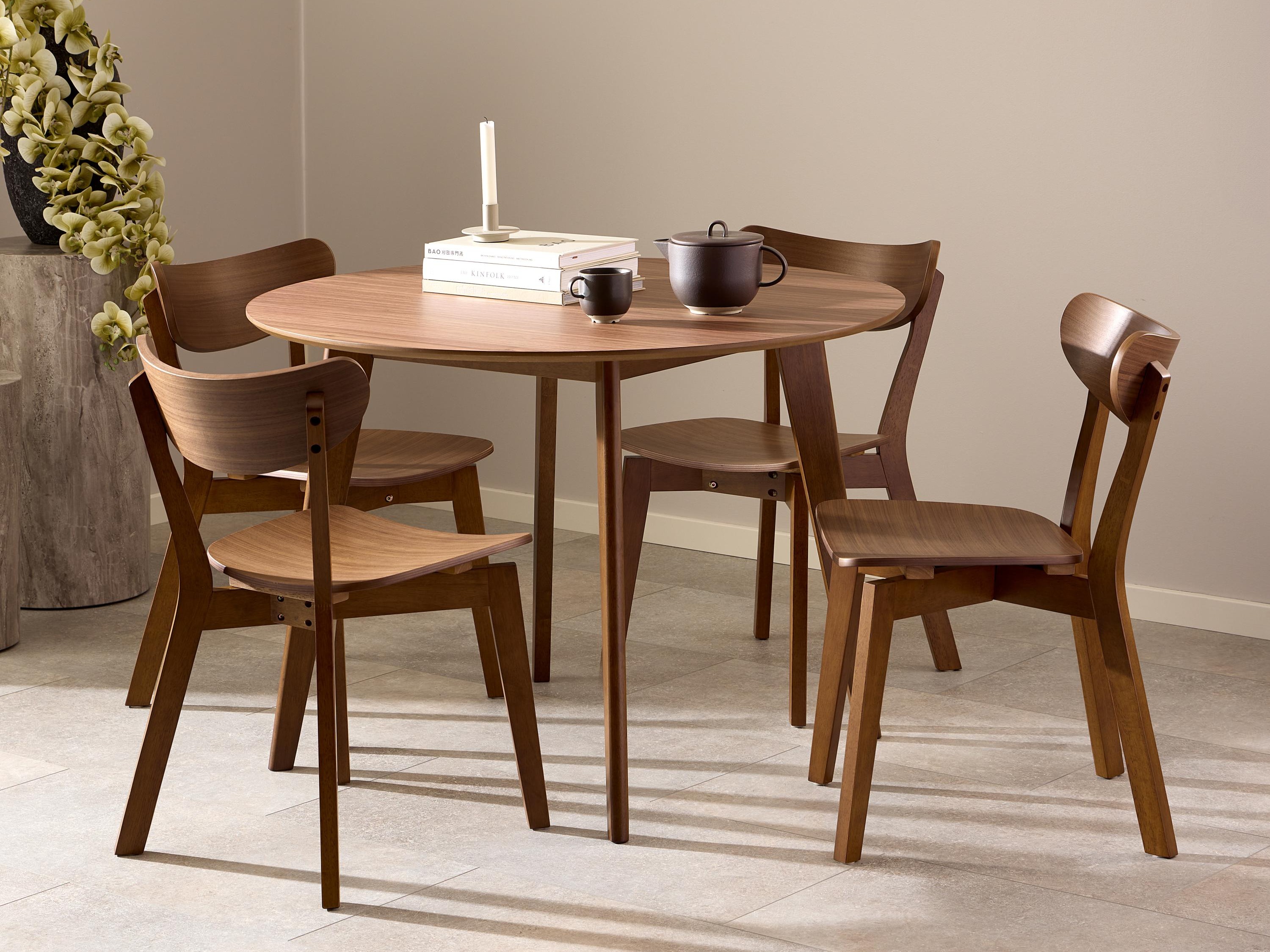 Dining set Norsica 992 (Walnut)
