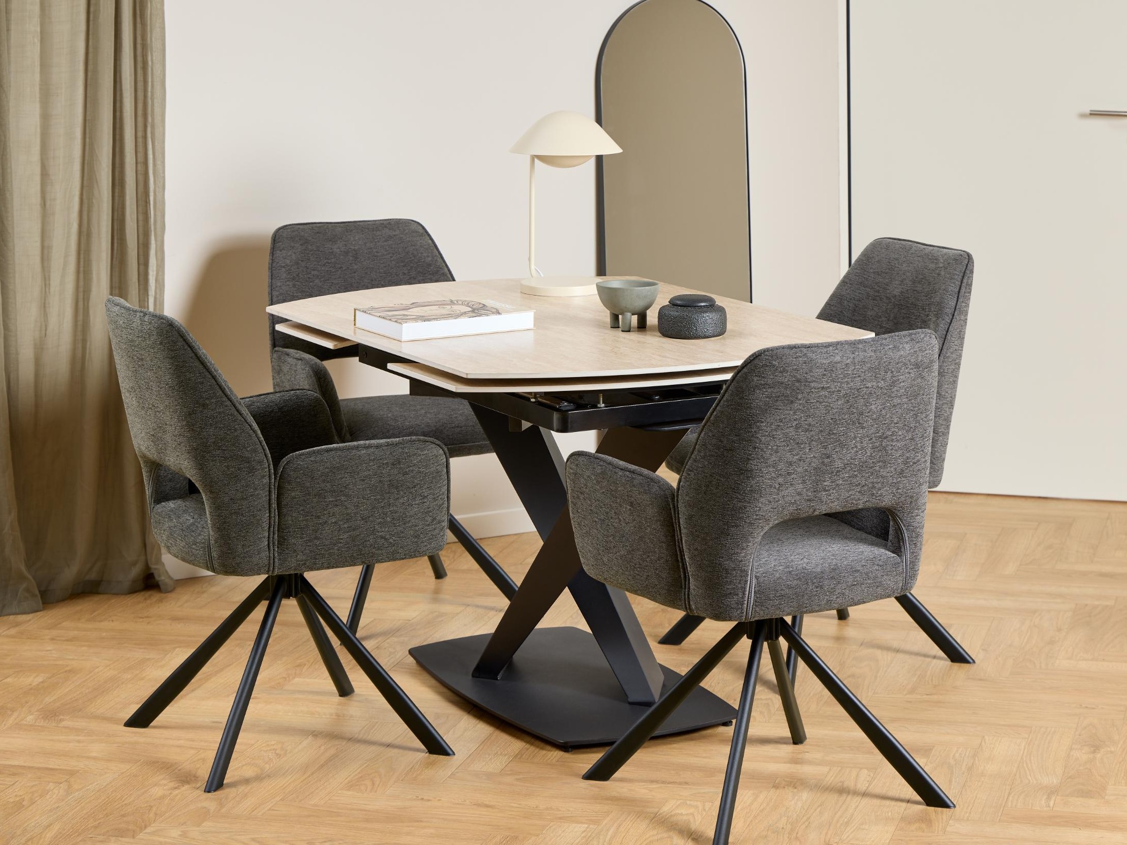 Chair Norsica 996 (Dark grey)