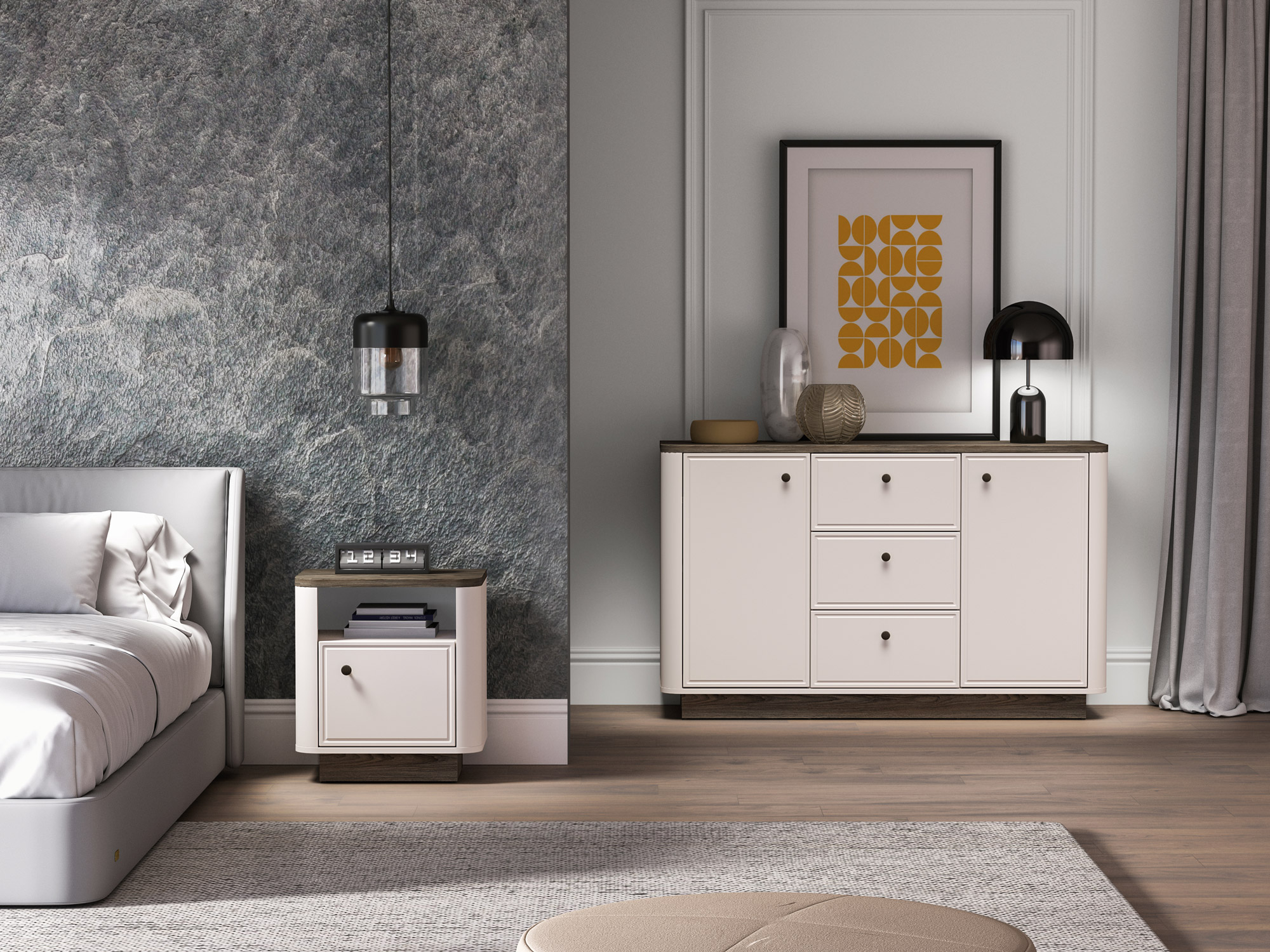 Bedside table Cavrome 107