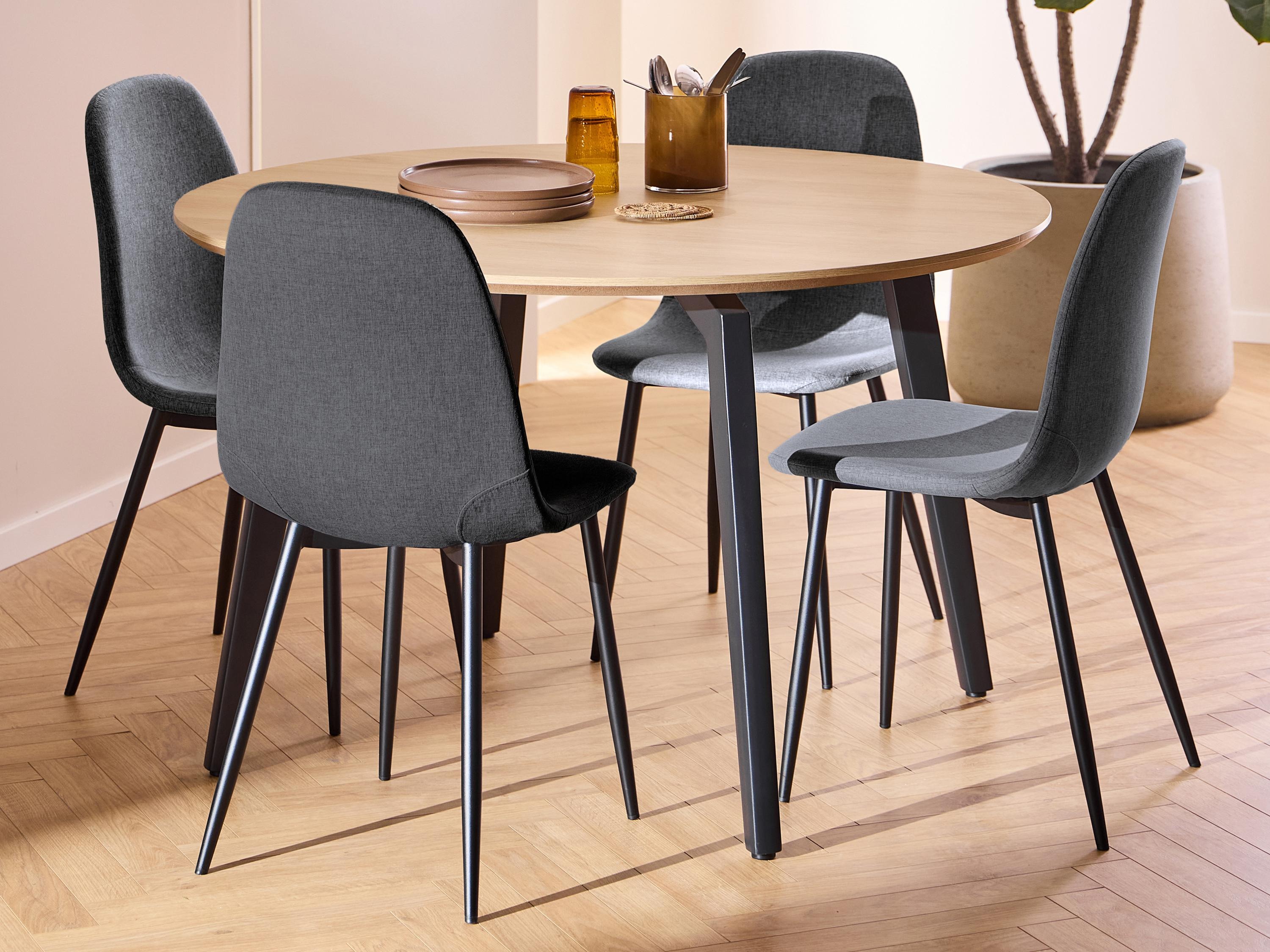 Dining set Norsica 1008 (Grey)