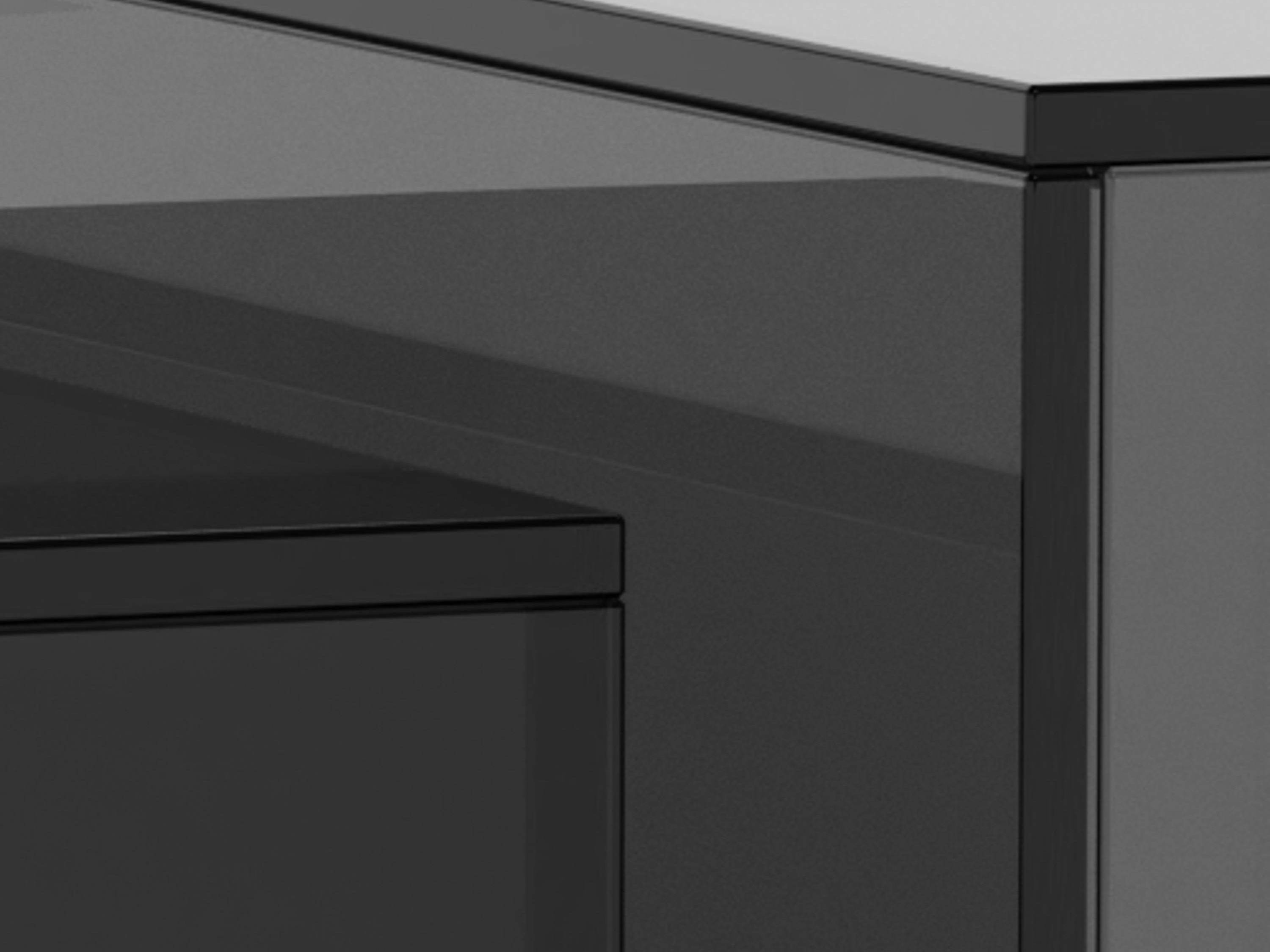 Nest of coffee tables Norsica 1007 (Black)