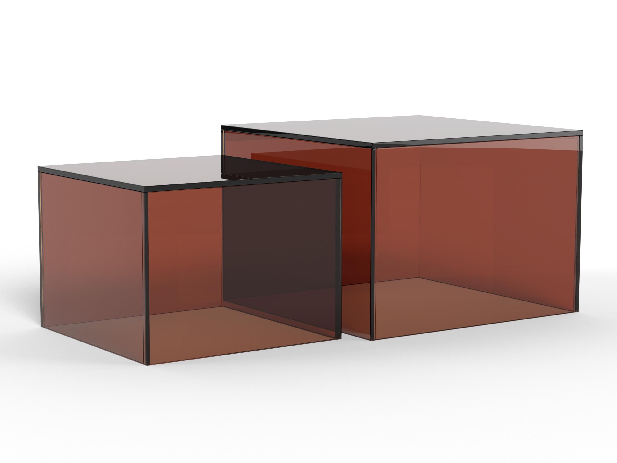 Nest of coffee tables Norsica 1007 (Brown)