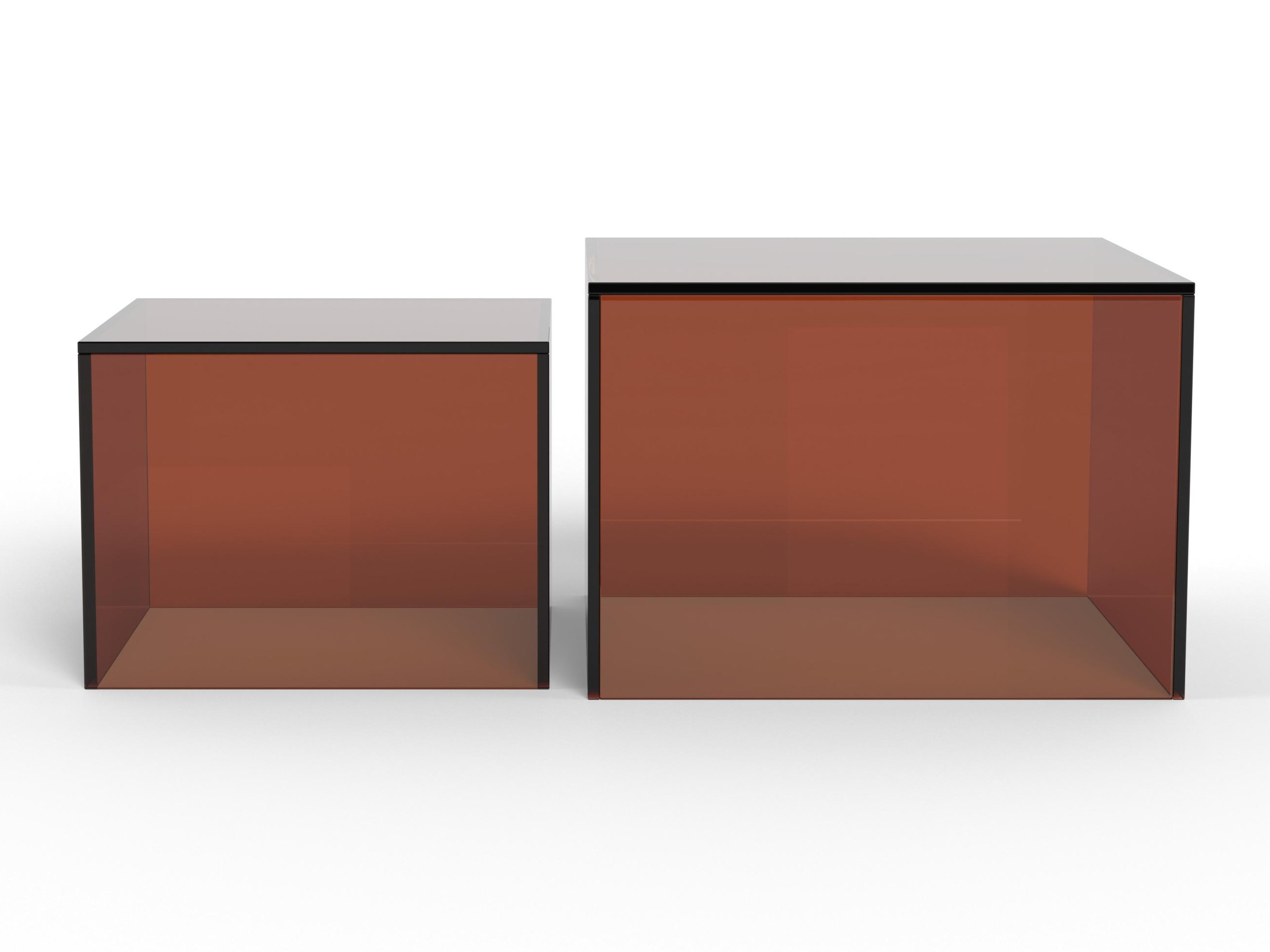 Nest of coffee tables Norsica 1007 (Brown)