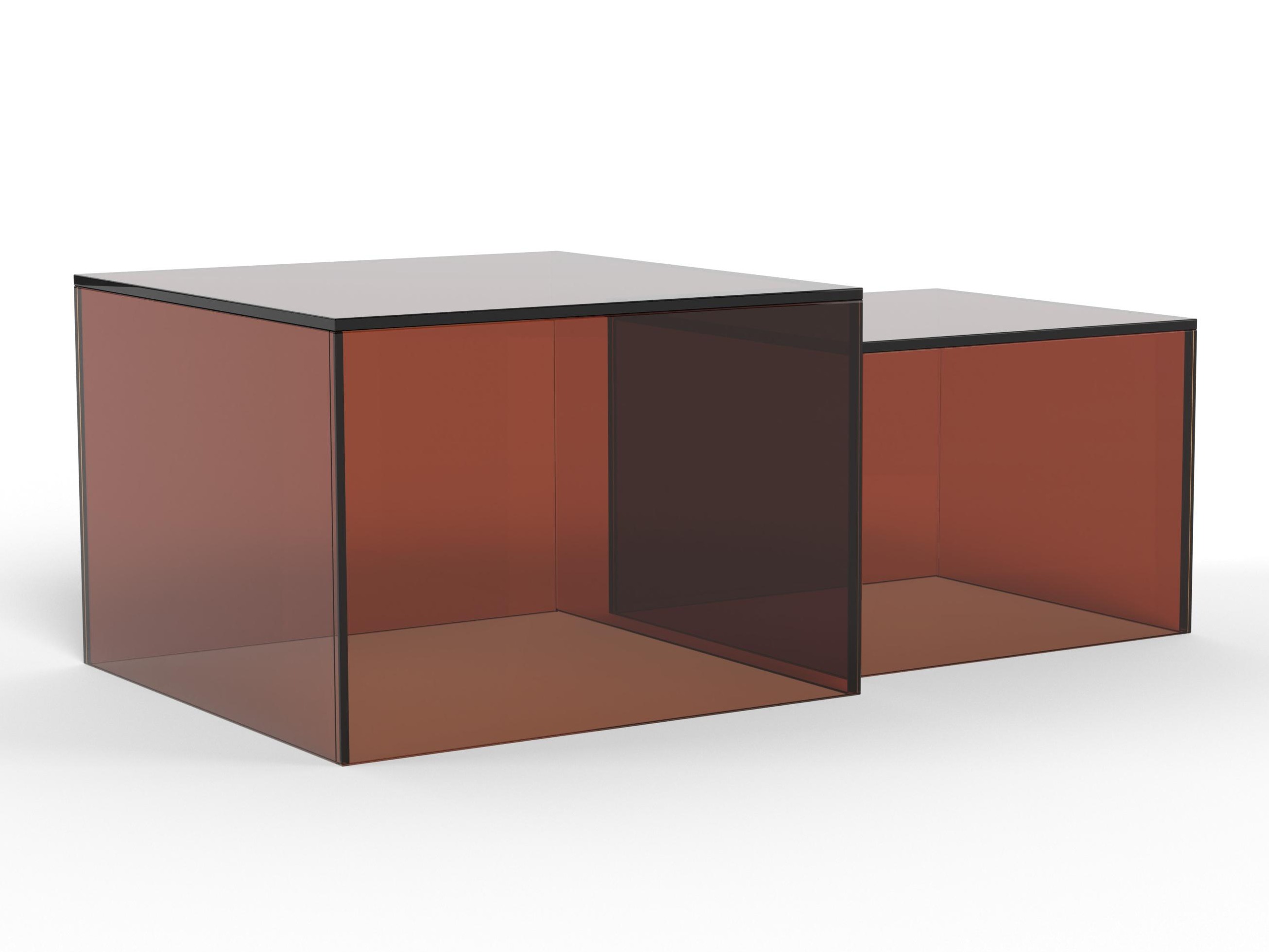 Nest of coffee tables Norsica 1007 (Brown)