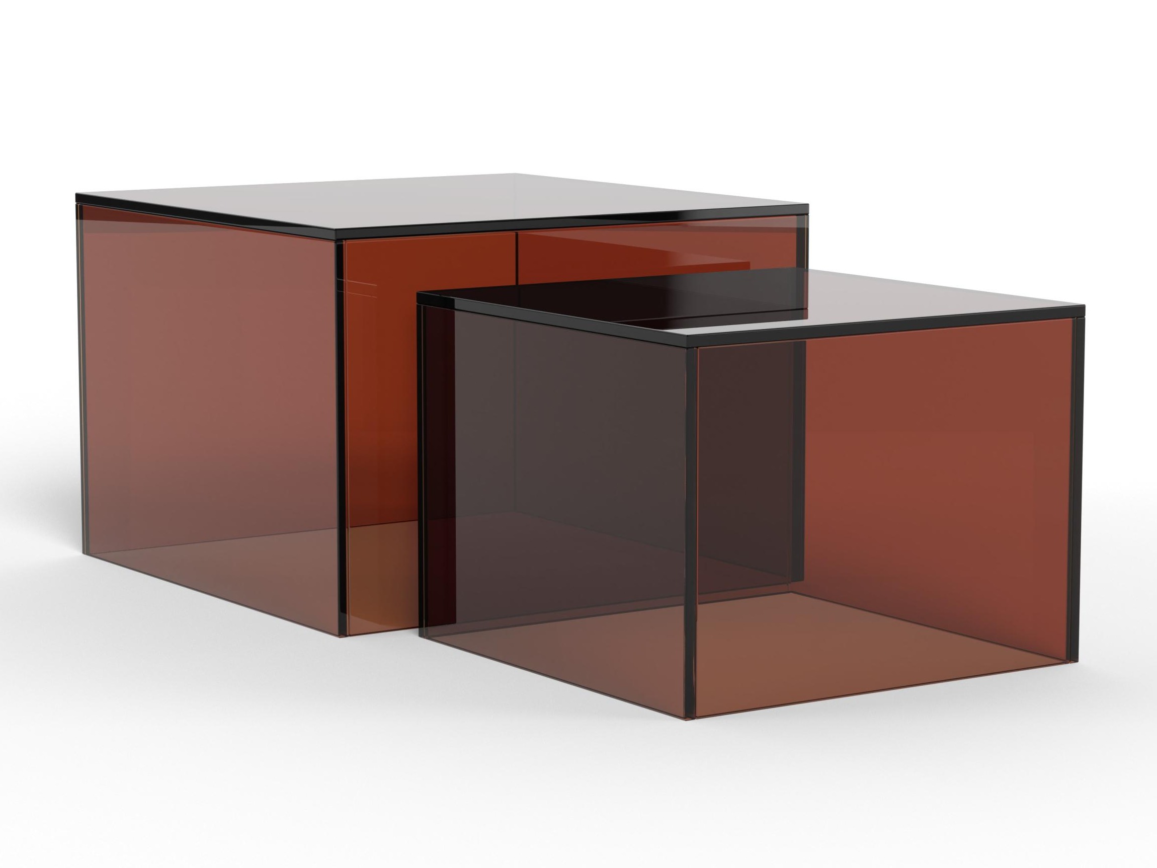 Nest of coffee tables Norsica 1007 (Brown)