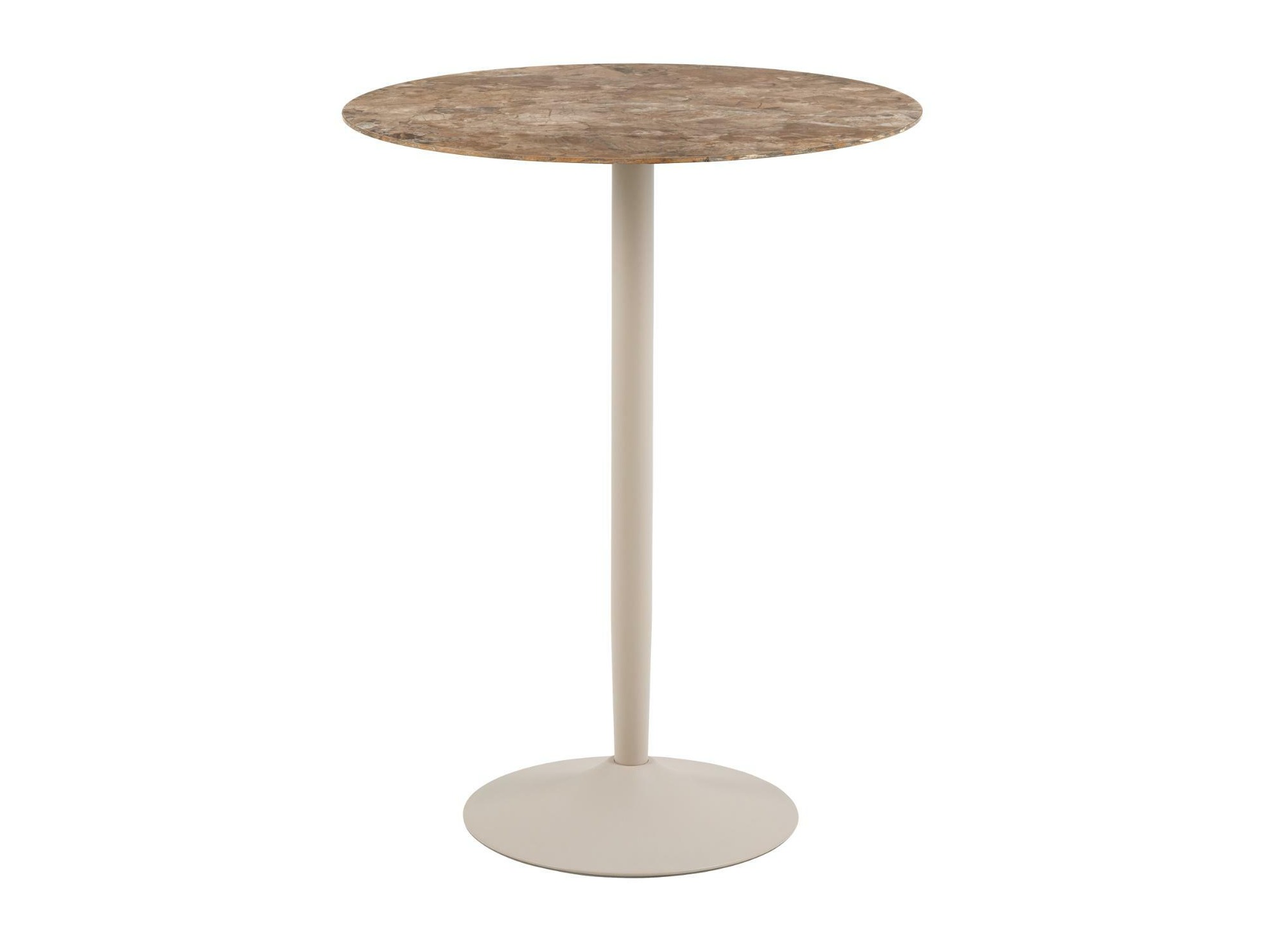 Bar table Norsica 863 (Brown marble)