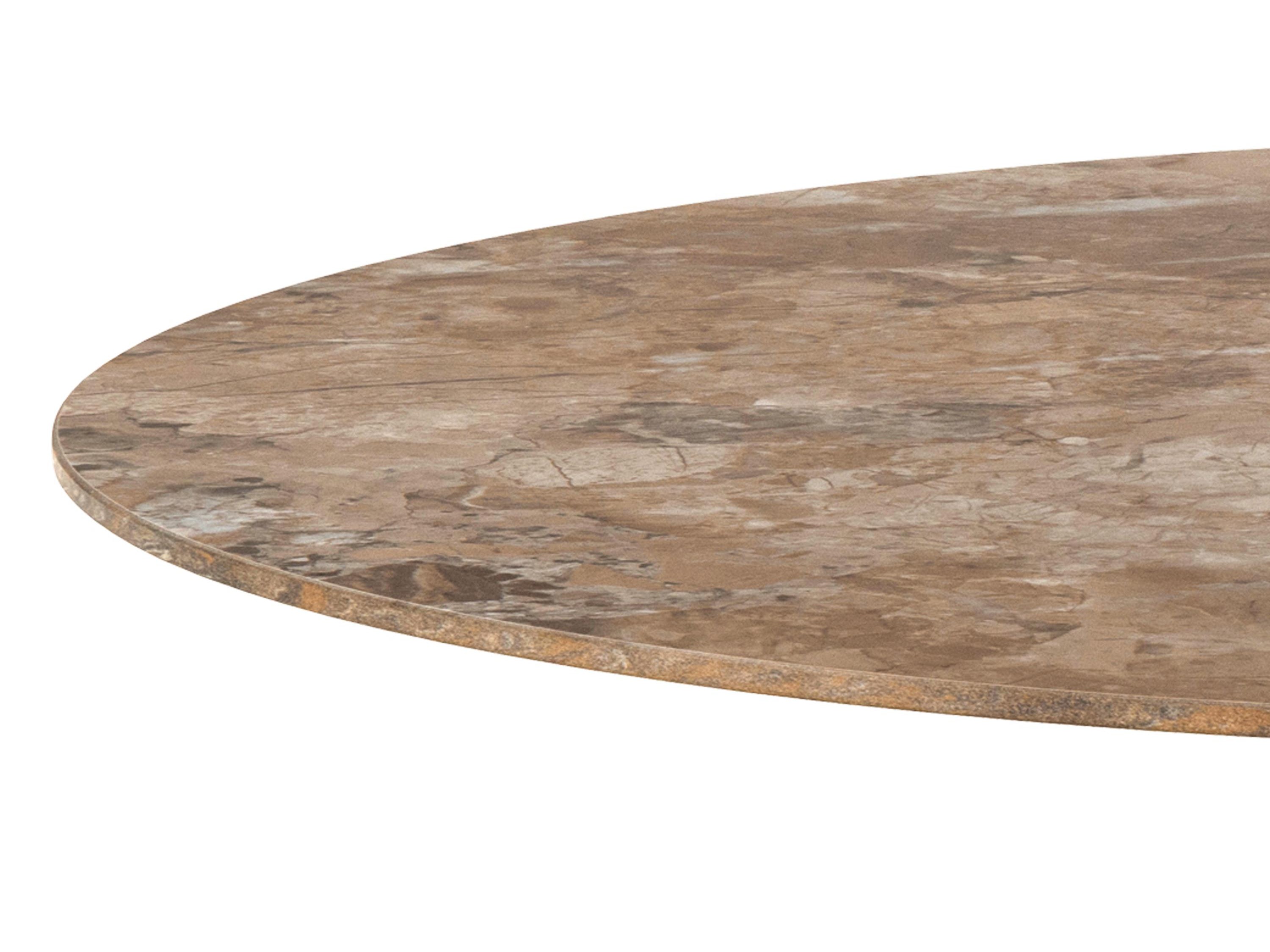 Bar table Norsica 863 (Brown marble)