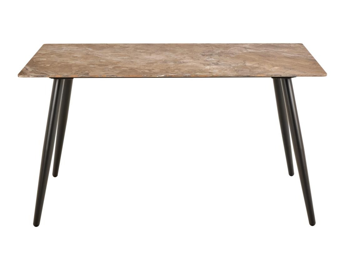 Dining set Norsica 1012 (Brown marble)