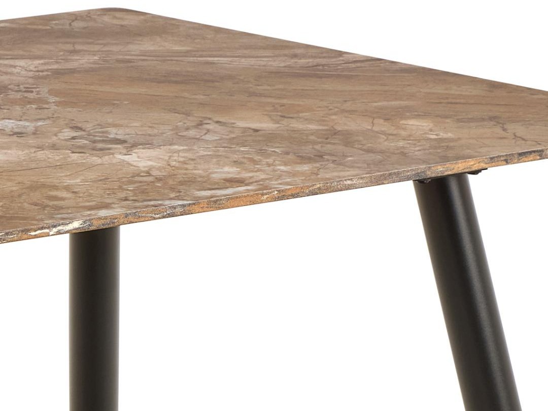 Dining set Norsica 1012 (Taupe + Black)