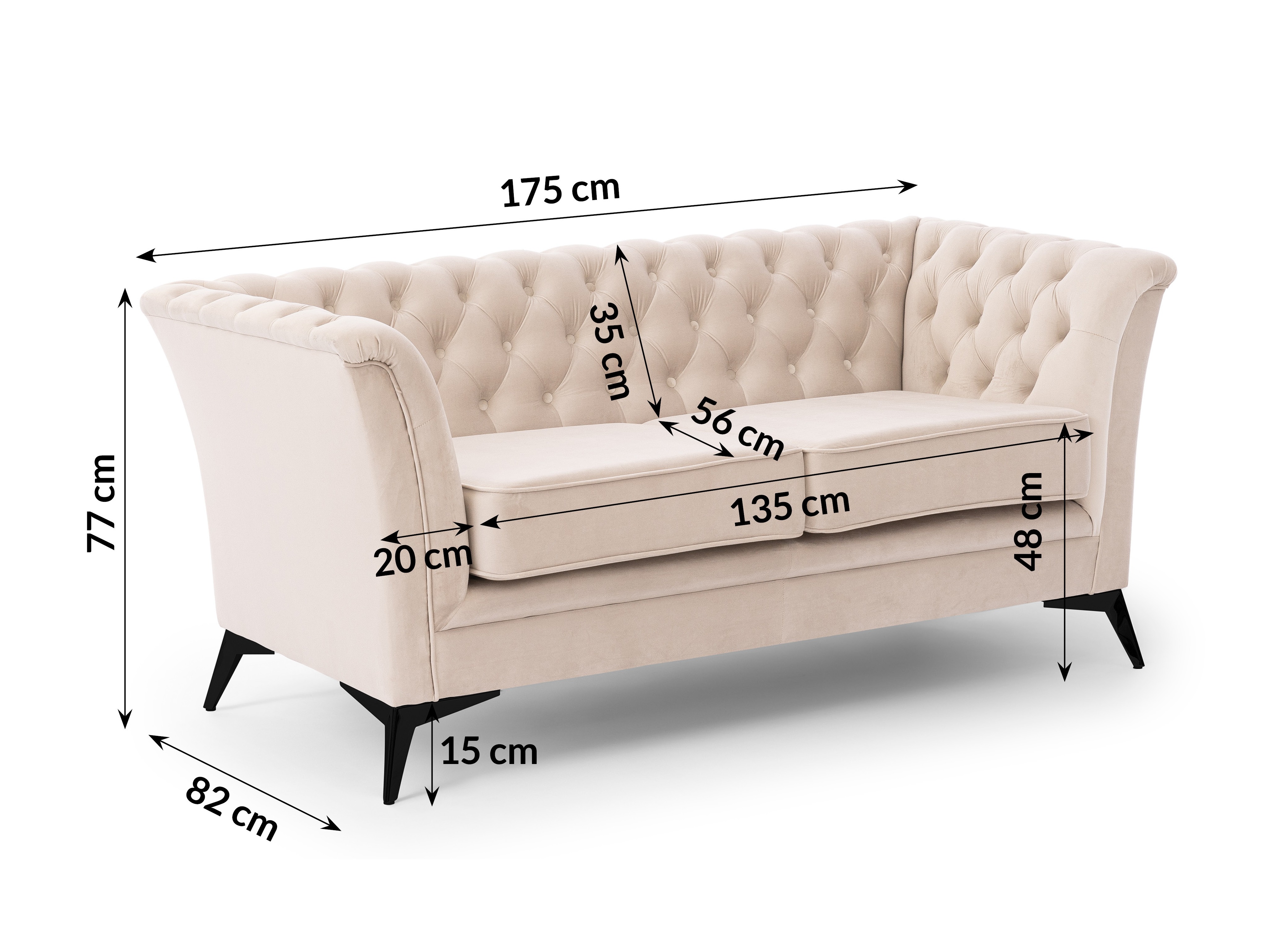 Sofa Rocklin 119 (Riviera 21)