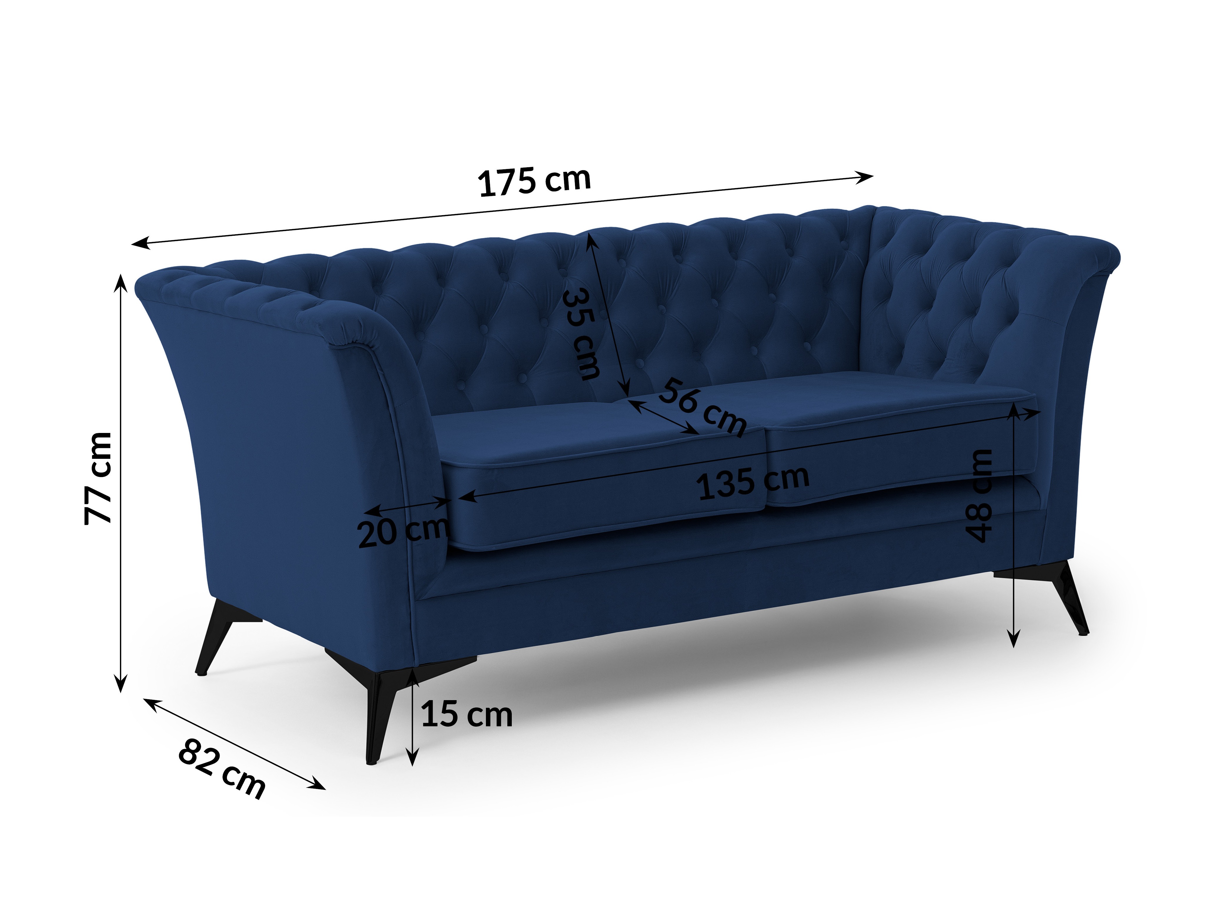 Sofa Rocklin 119 (Riviera 81)
