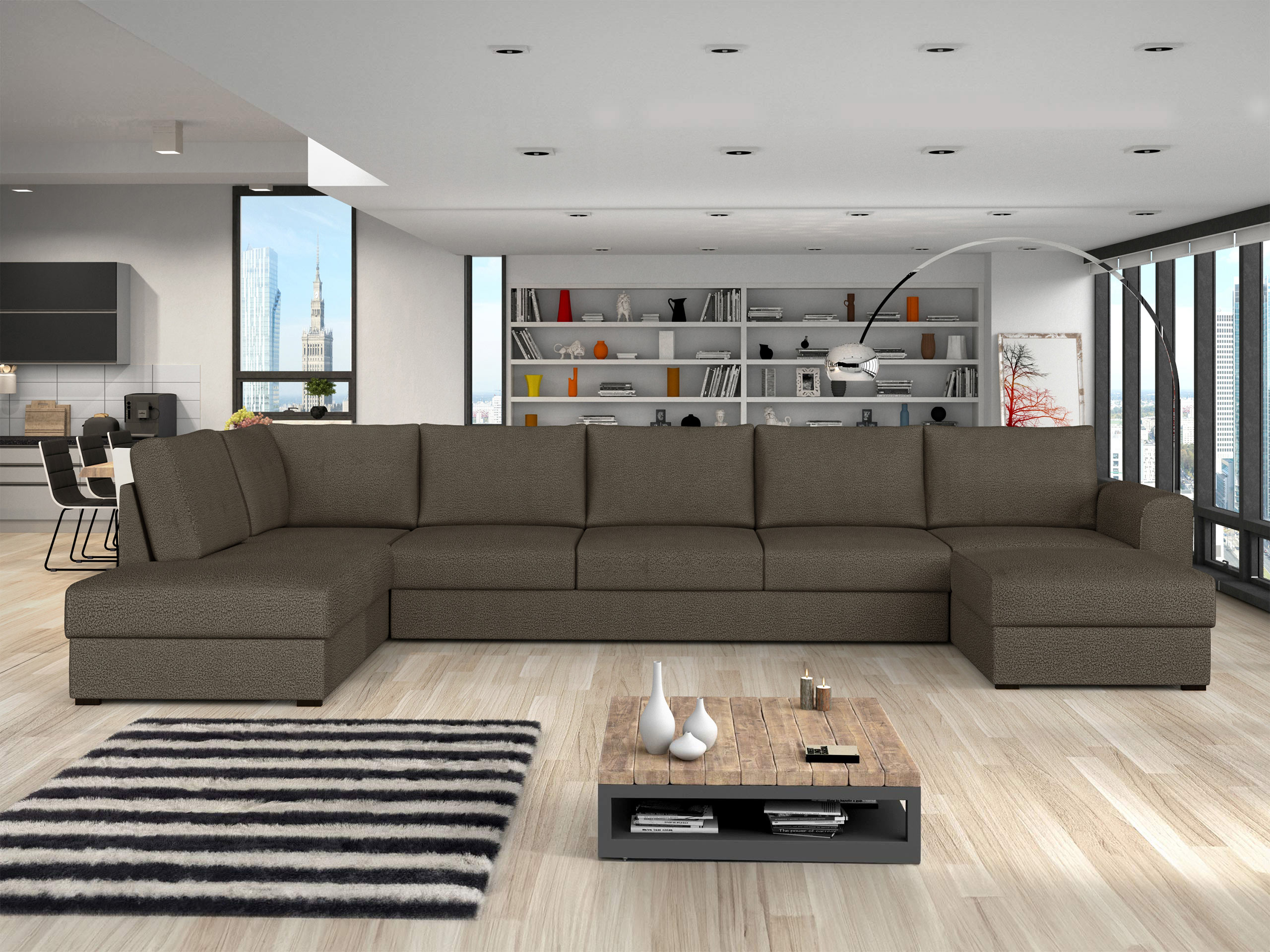 Corner sofa Comfivo Flumen III (Manza 29)