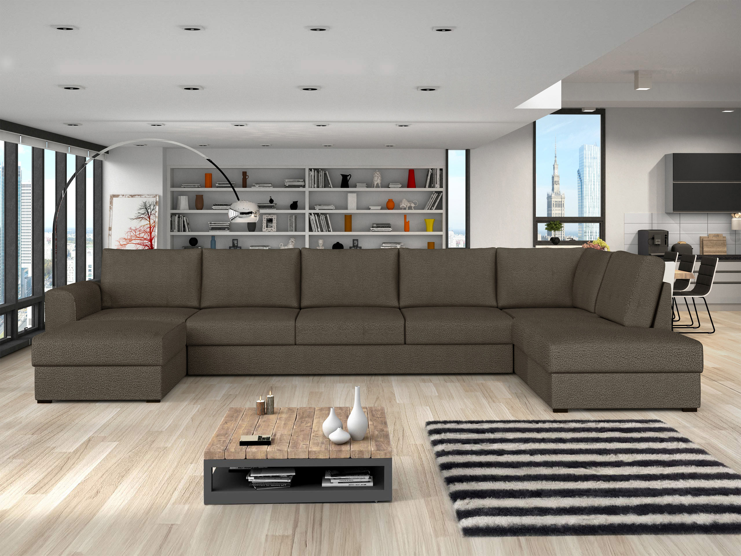 Corner sofa Comfivo Flumen III (Manza 29)