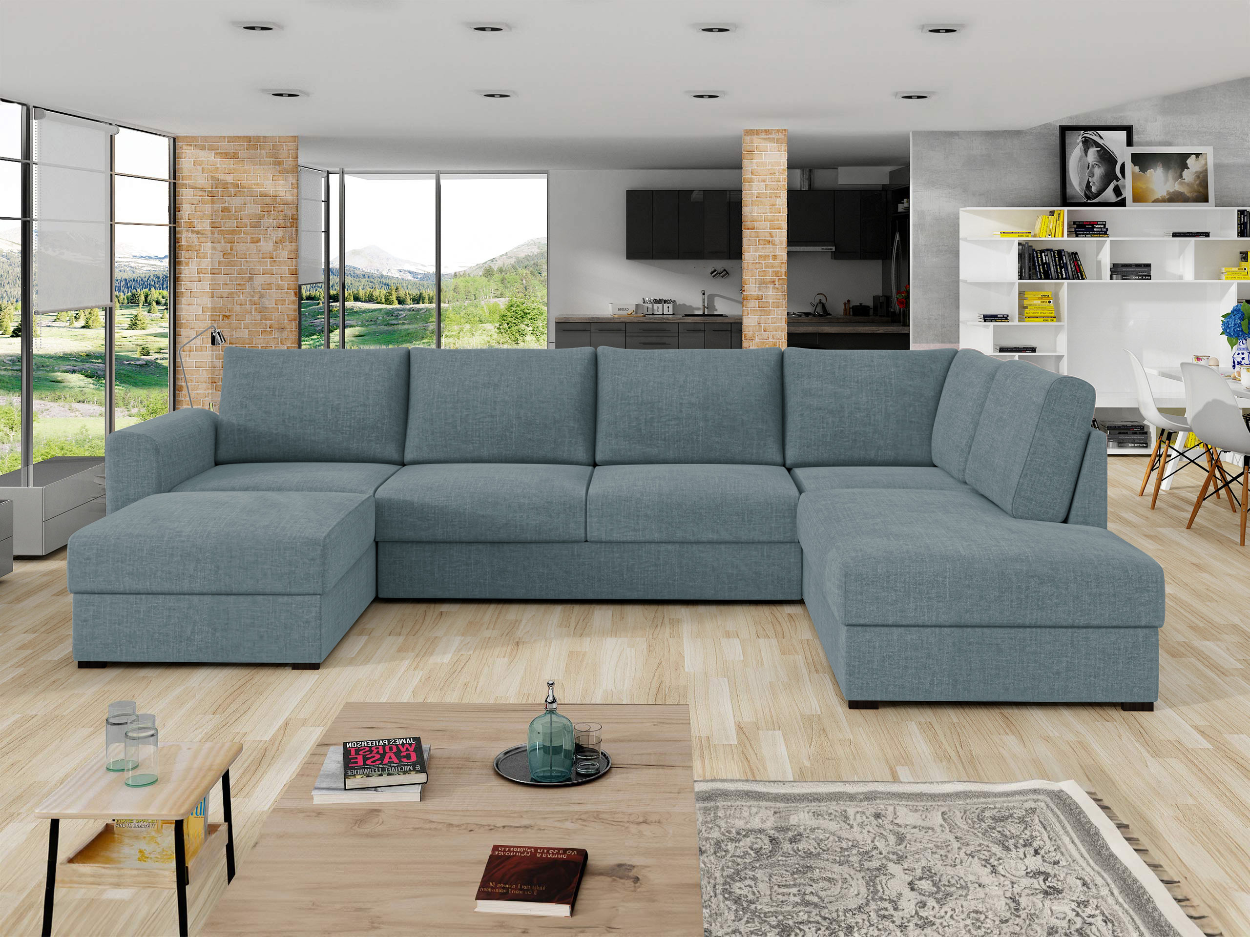 Corner sofa Comfivo Flumen (Maya 11)