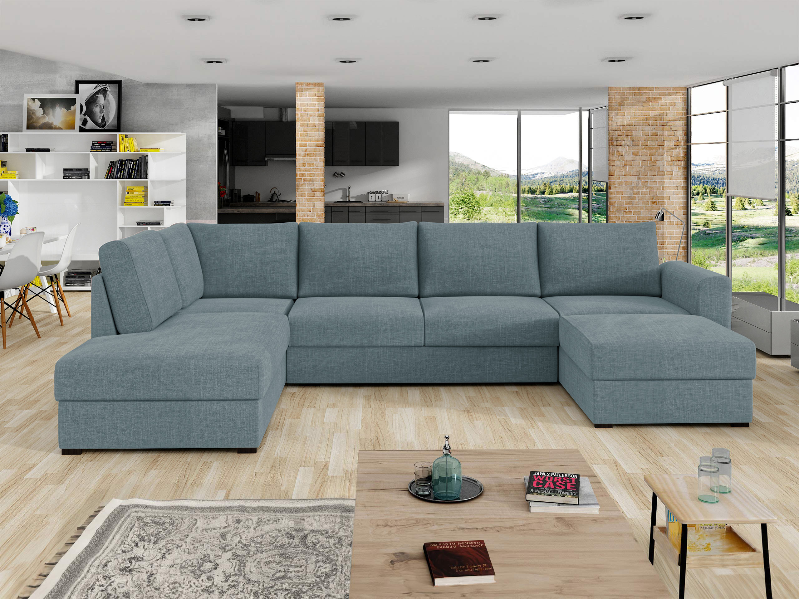 Corner sofa Comfivo Flumen (Maya 11)