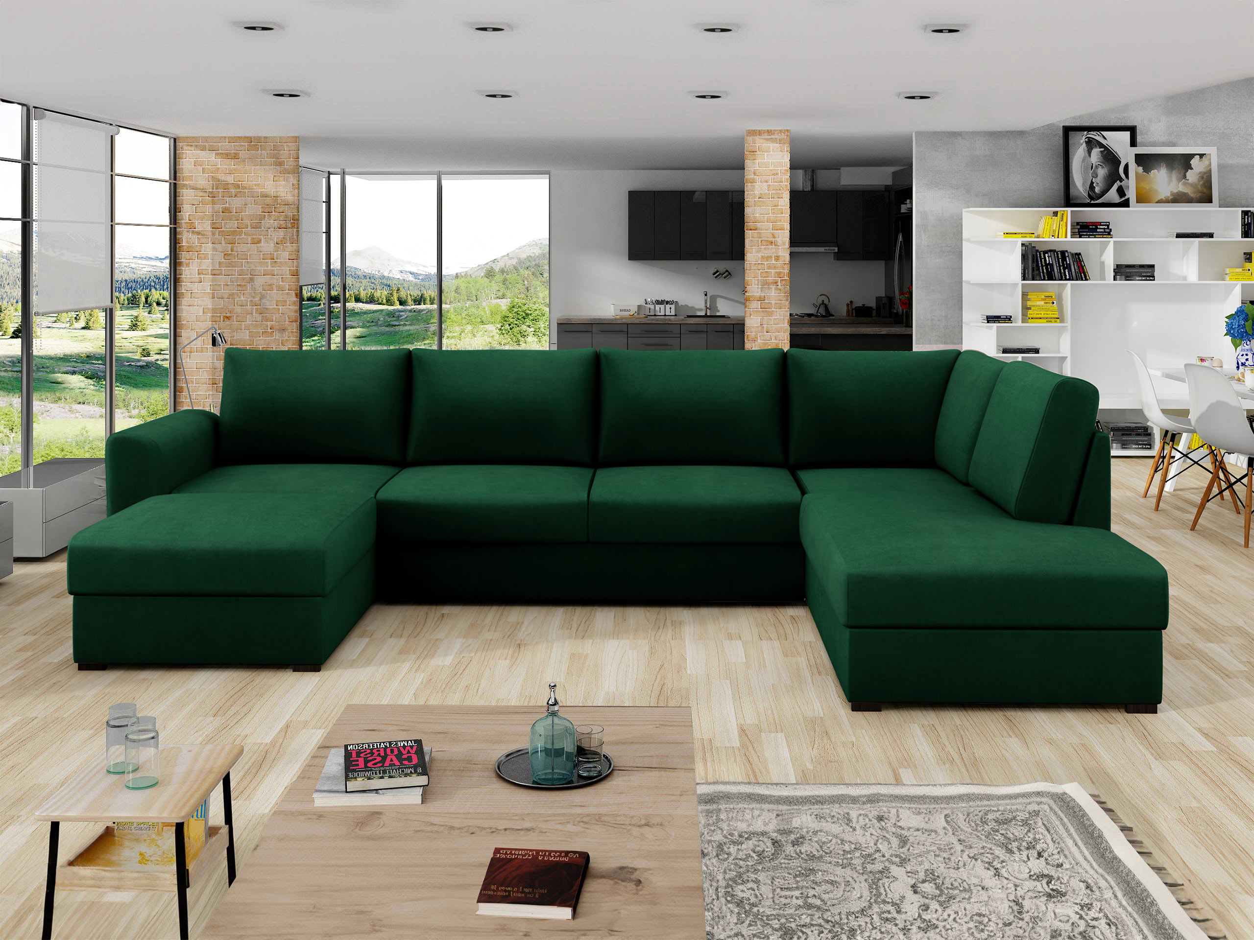 Corner sofa Comfivo Flumen (Piano 26)