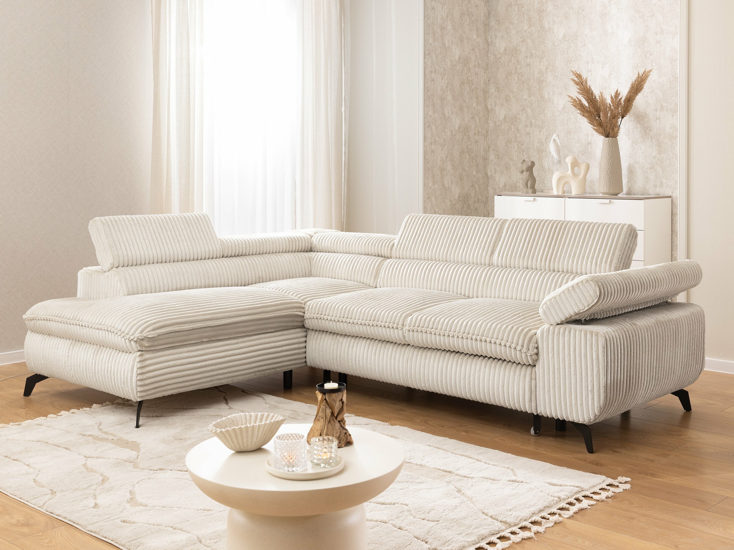 Corner sofa Rocklin 122 (Tilia 01)