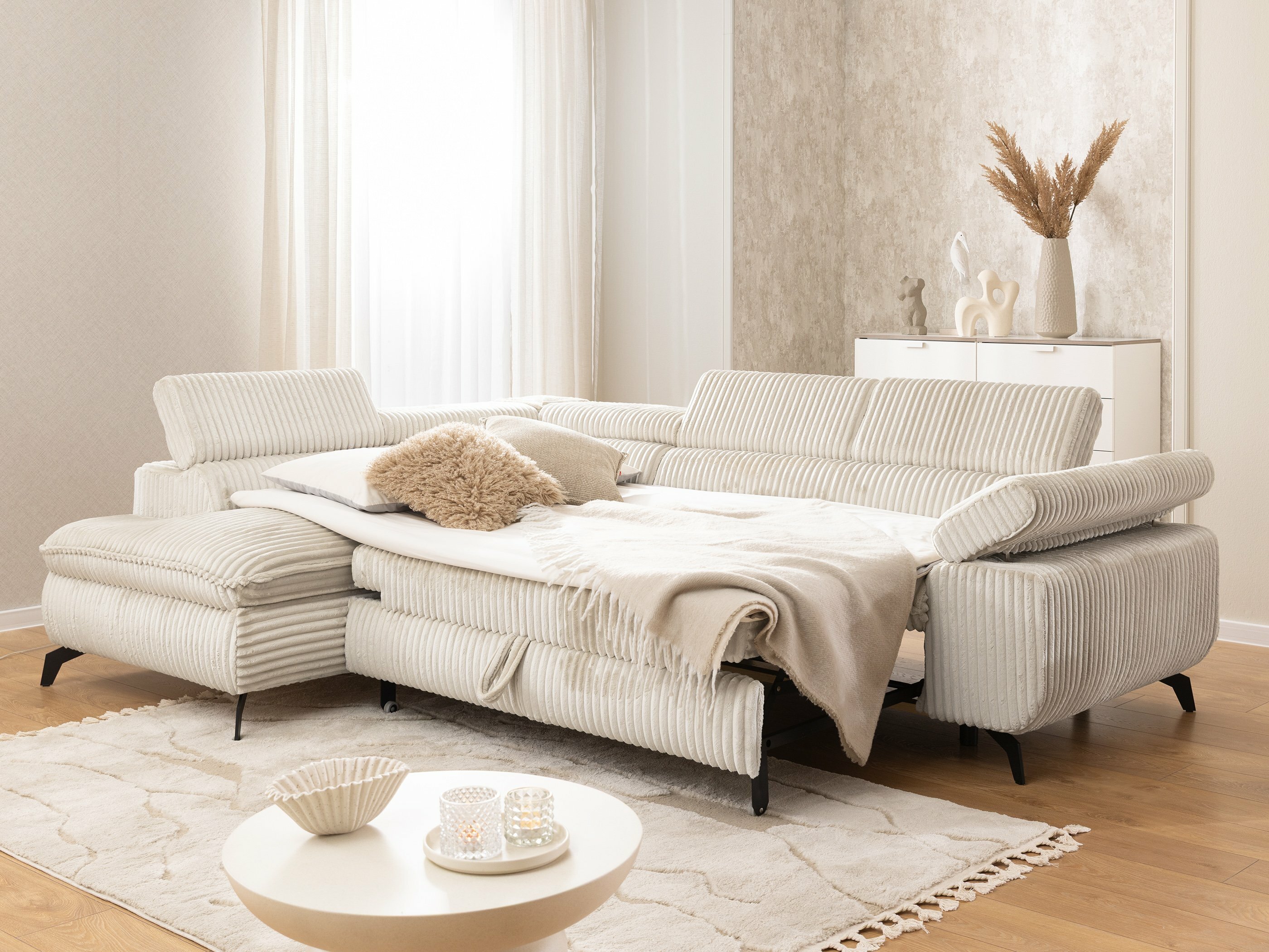 Corner sofa Rocklin 122 (Tilia 01)