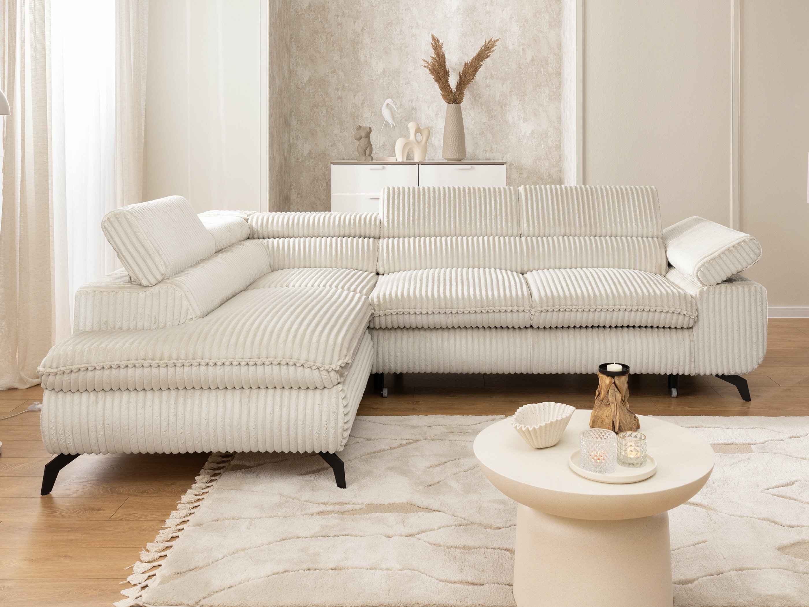 Corner sofa Rocklin 122 (Tilia 01)