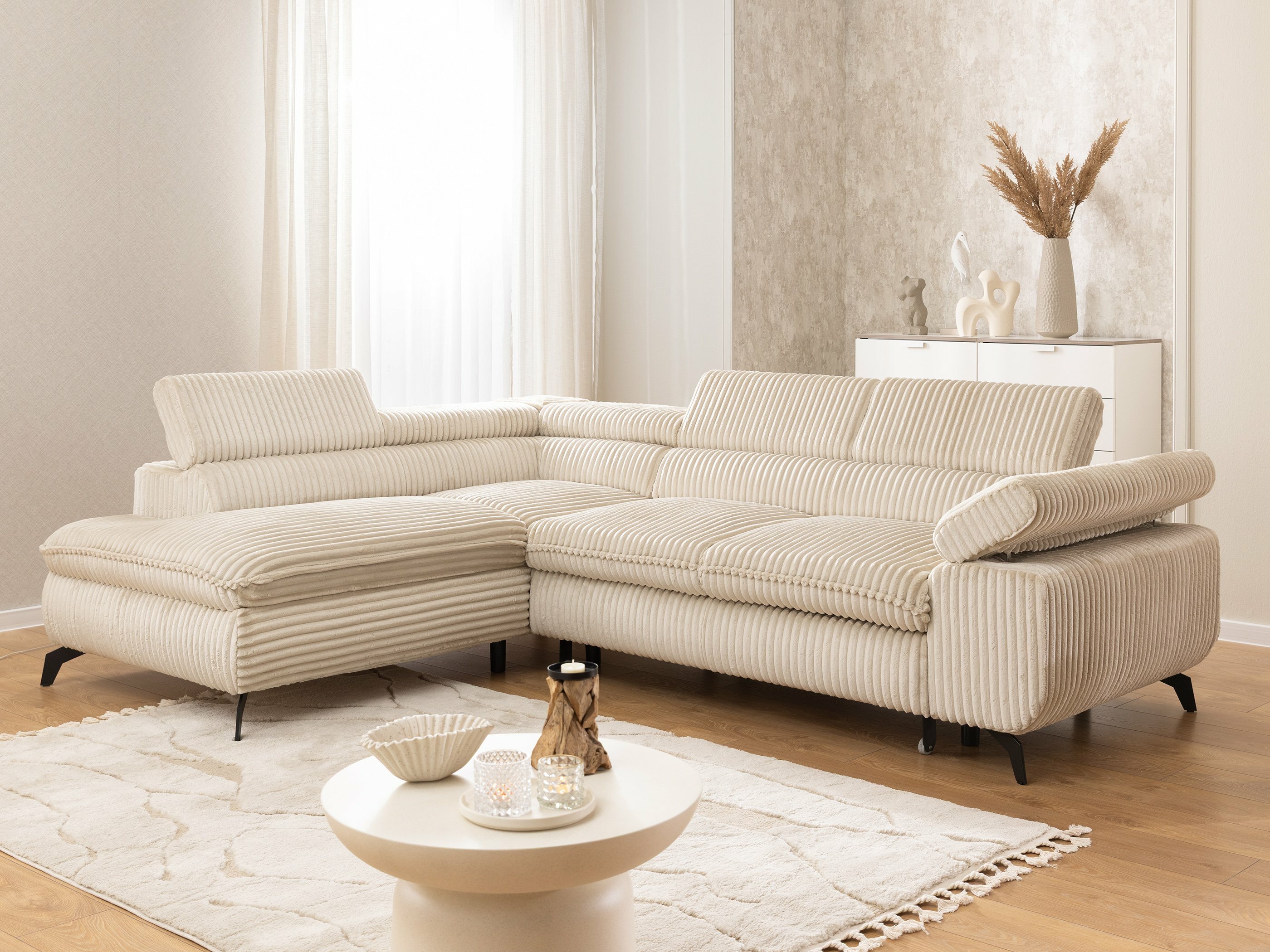 Corner sofa Rocklin 122 (Tilia 03)
