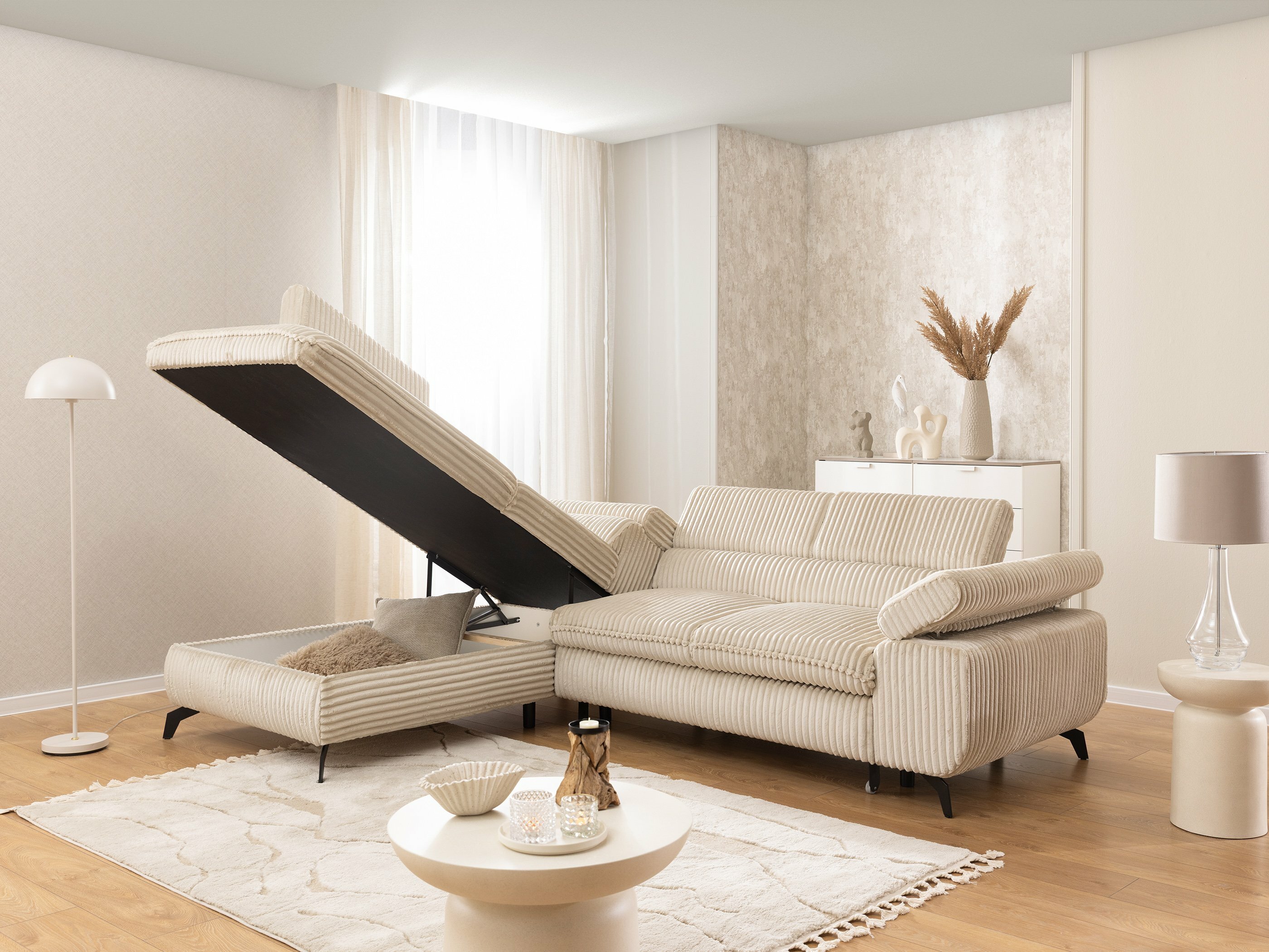 Corner sofa Rocklin 122 (Tilia 03)