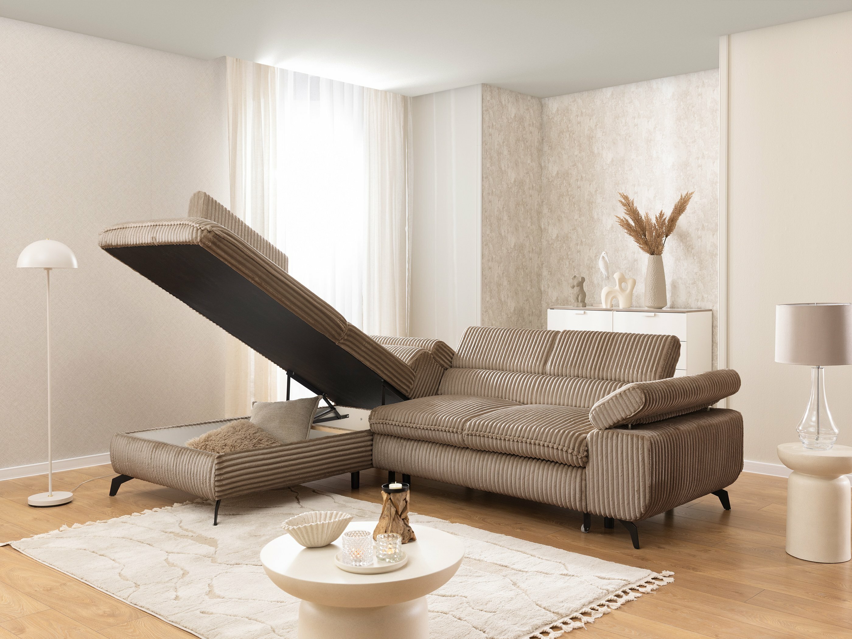 Corner sofa Rocklin 122 (Tilia 17)