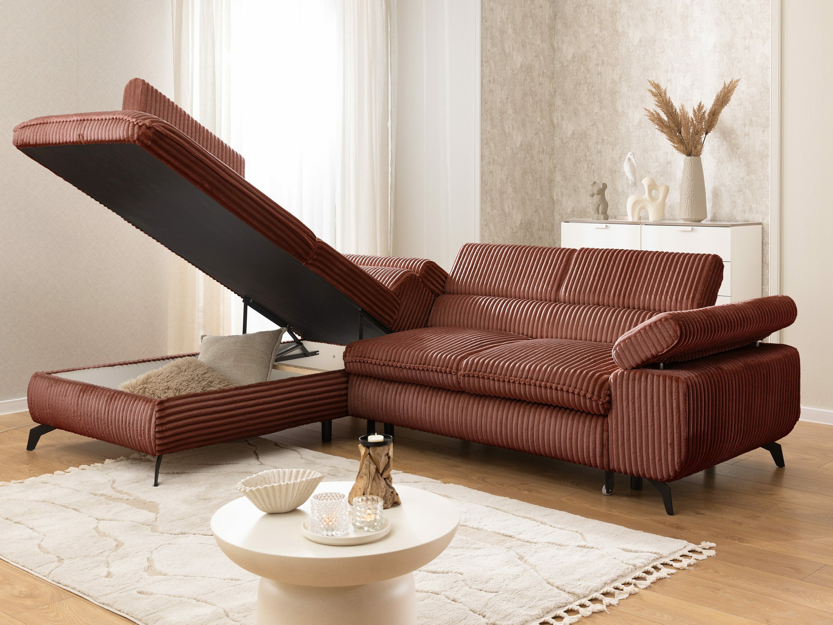 Corner sofa Rocklin 122 (Tilia 52)