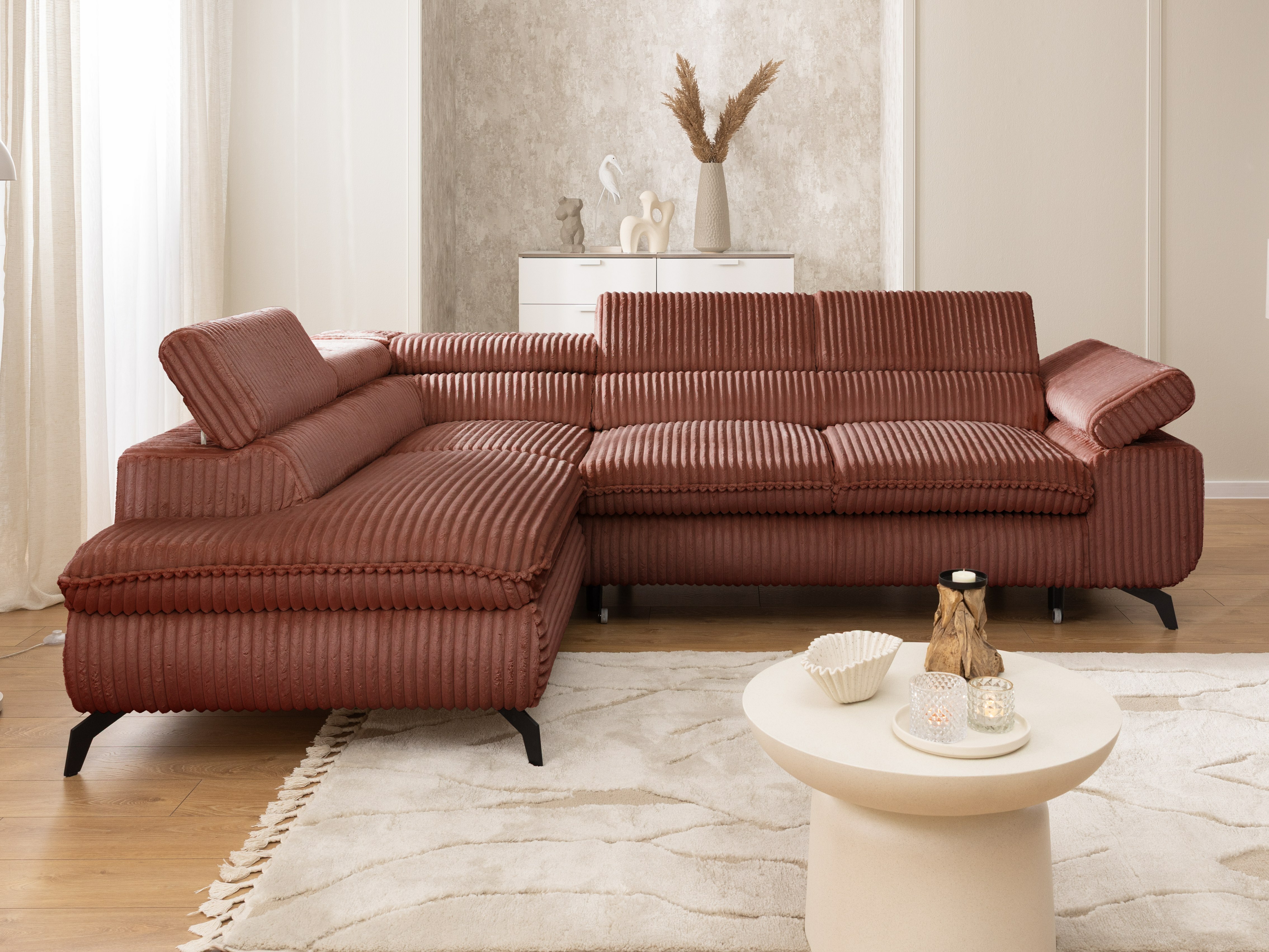 Corner sofa Rocklin 122 (Tilia 52)