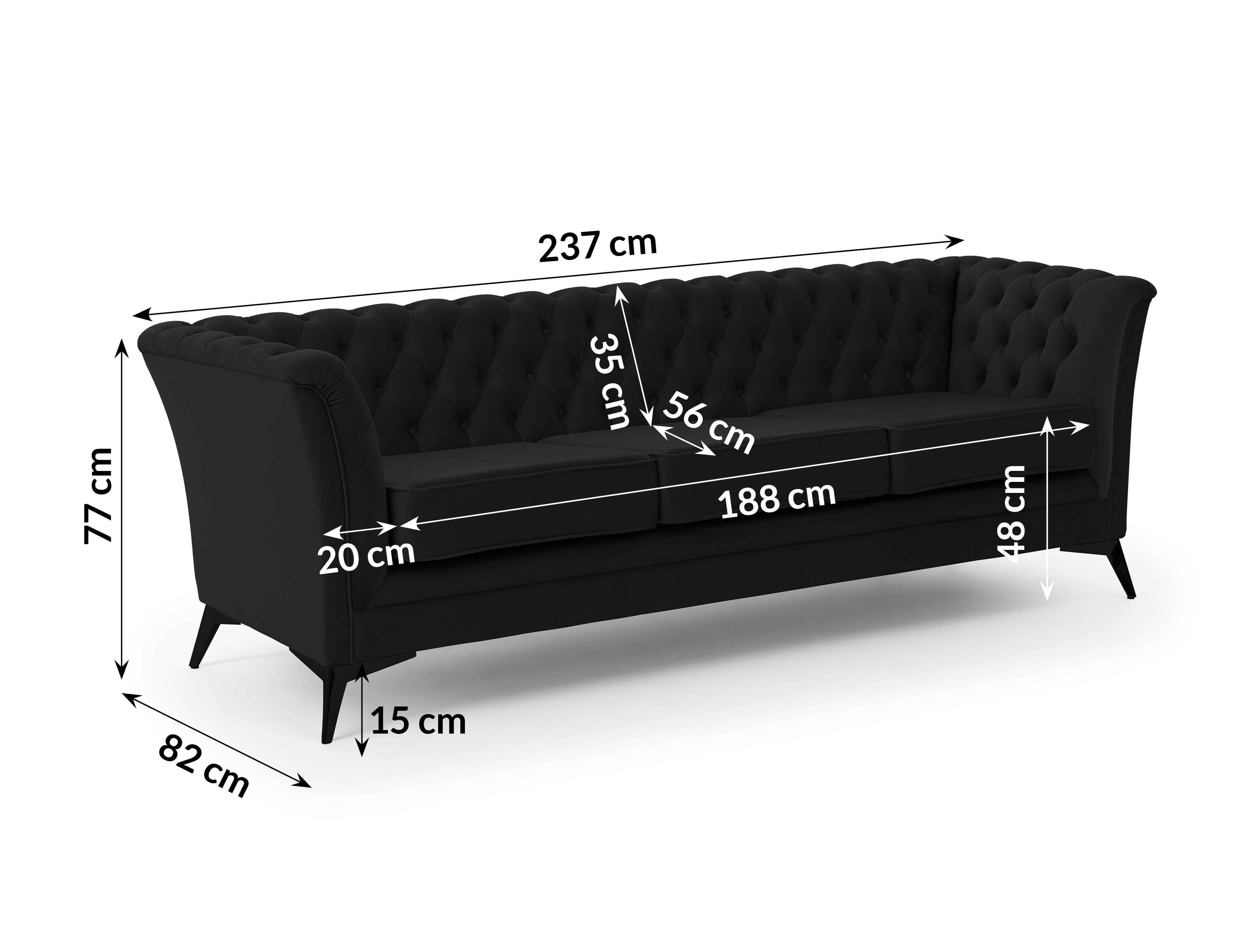 Sofa Rocklin 120 (Riviera 100)